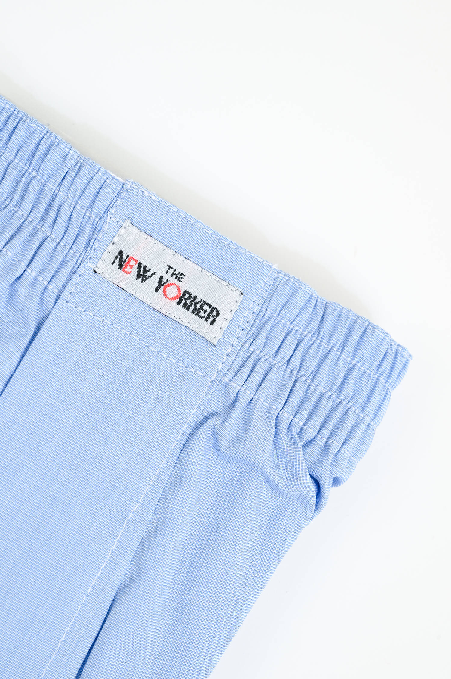  Boxershorts in Hellblau meliert