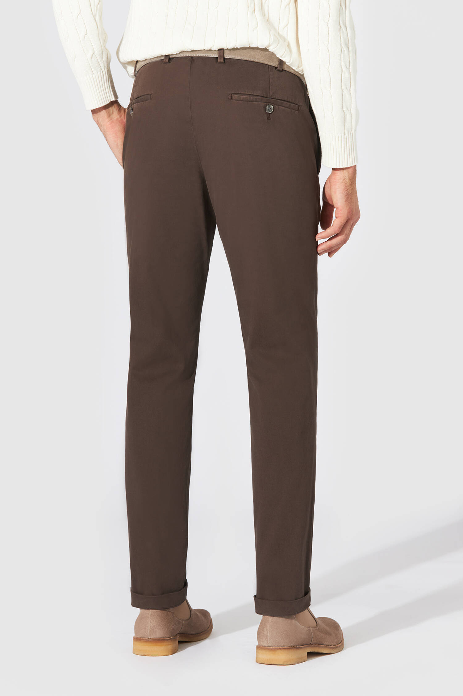 Slim-Fit Chino TILO in Braun Slim-Fit Chino TILO in Braun