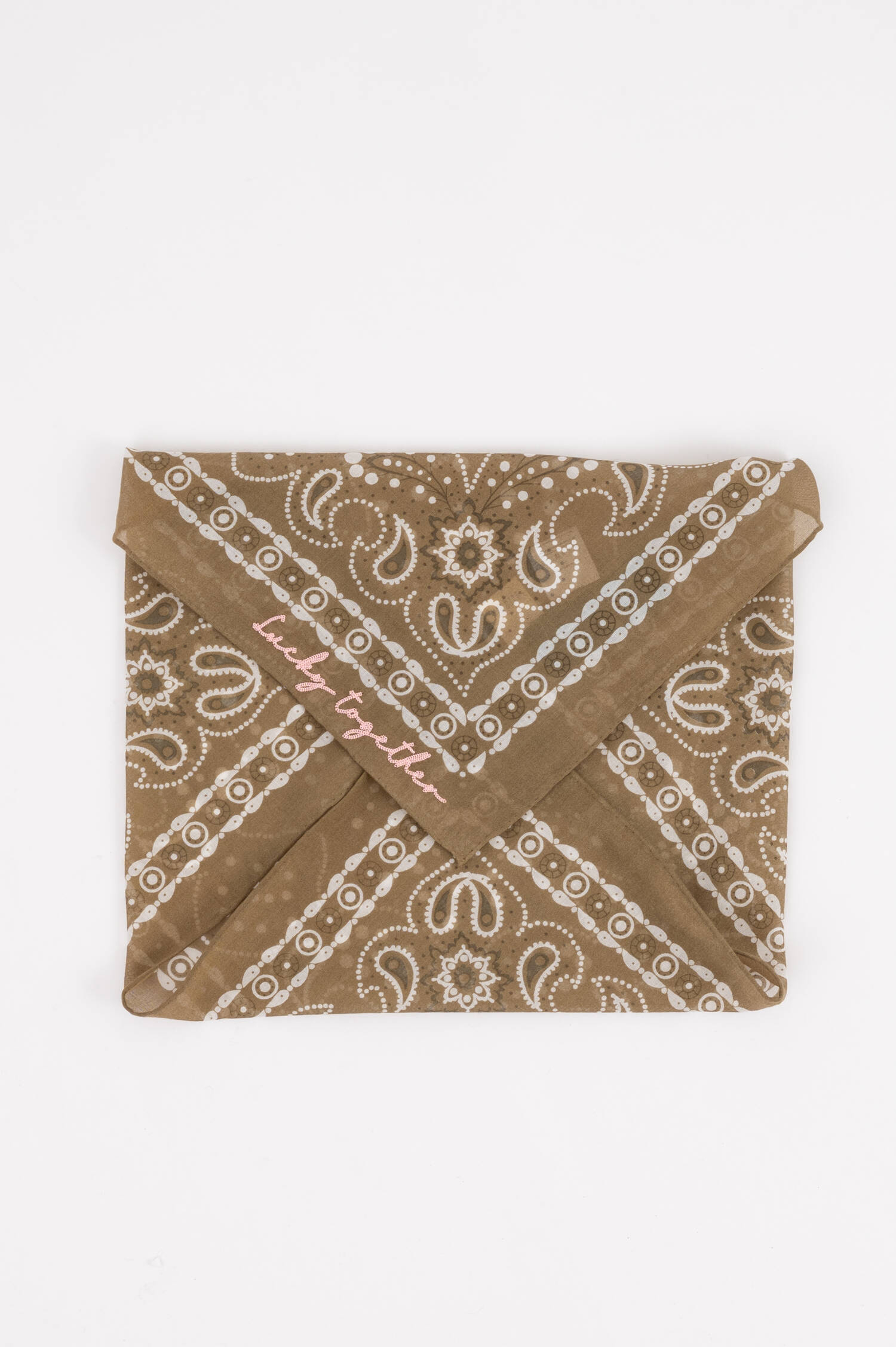 Paisley Tuch in Oliv Paisley Tuch in Oliv