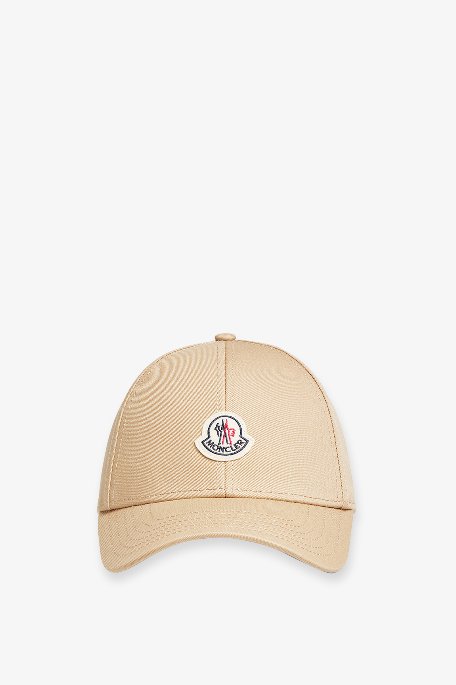 Base Cap mit Logo in Beige