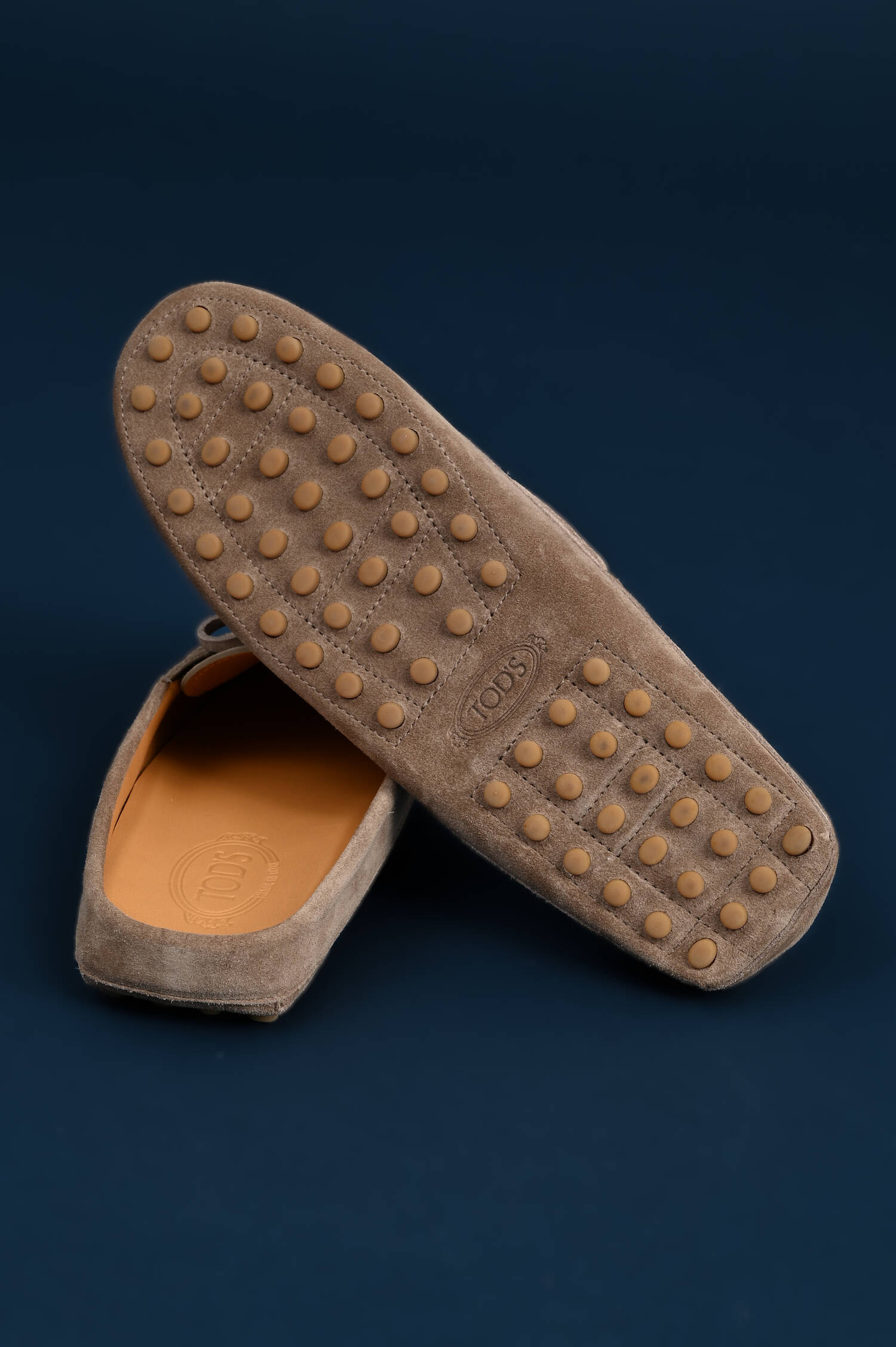 Sabot Gommino Schuh in Beige