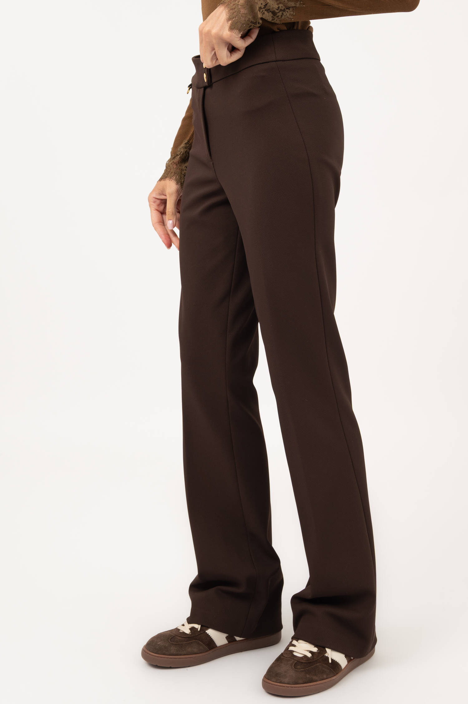 Hose ELLIE L in Braun Hose ELLIE L in Braun