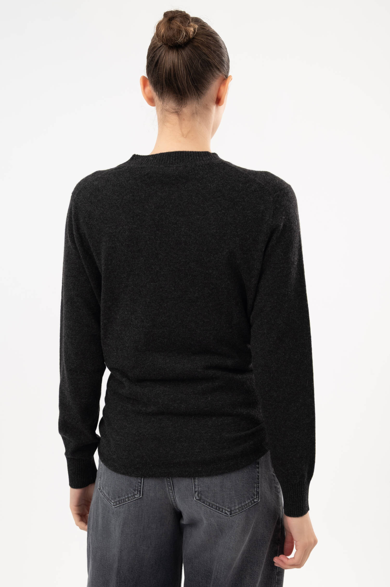Cashmere-Pullover ELEANOR in Anthrazit Cashmere-Pullover ELEANOR in Anthrazit