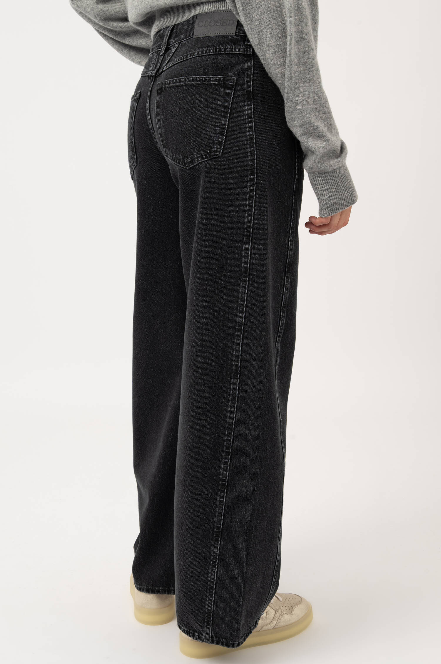 Baggy-Barrel-Leg-Jeans TORI-X in Dunkelgrau Baggy-Barrel-Leg-Jeans TORI-X in Dunkelgrau