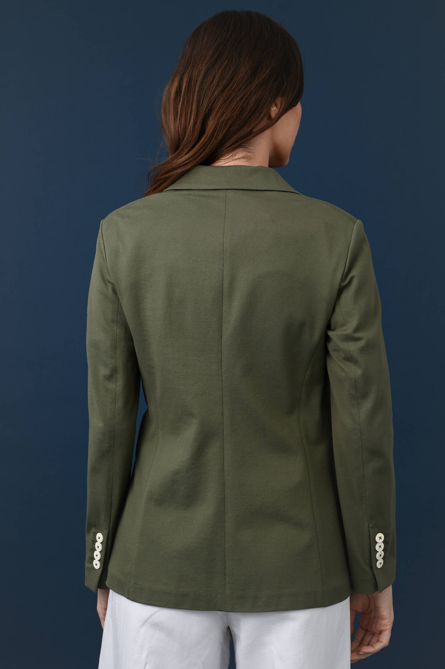 Blazer in Basilgrün