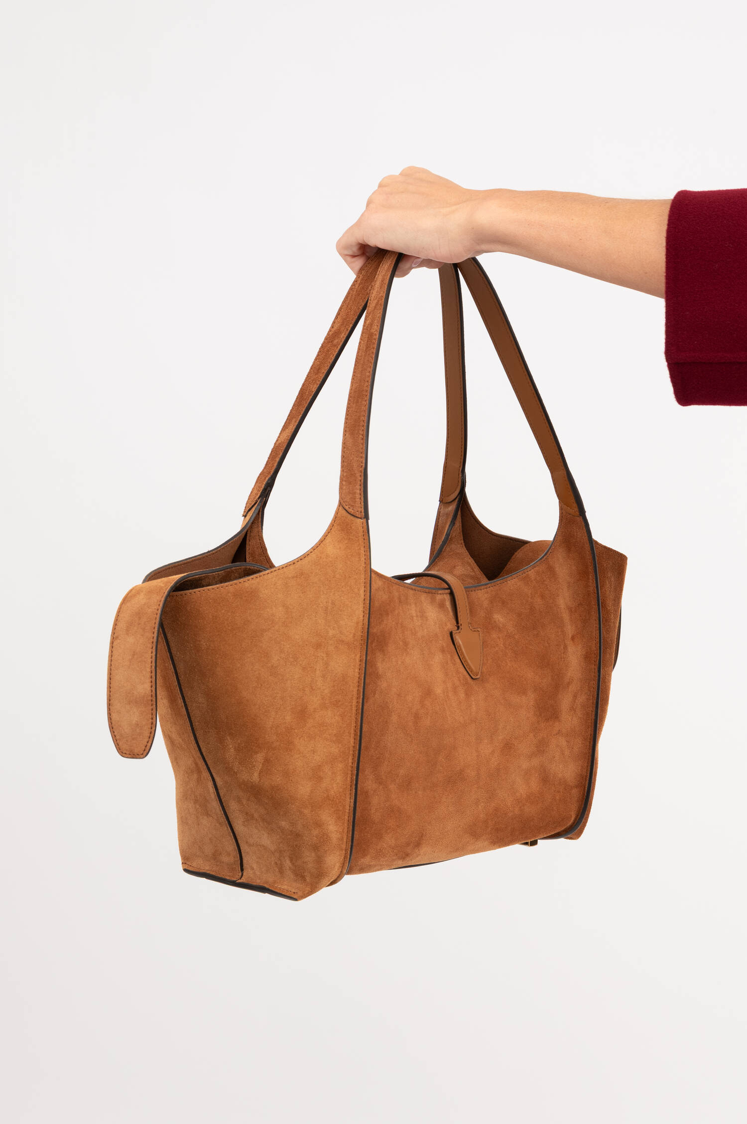Suede Shopper TIMELESS in Braun Suede Shopper TIMELESS in Braun