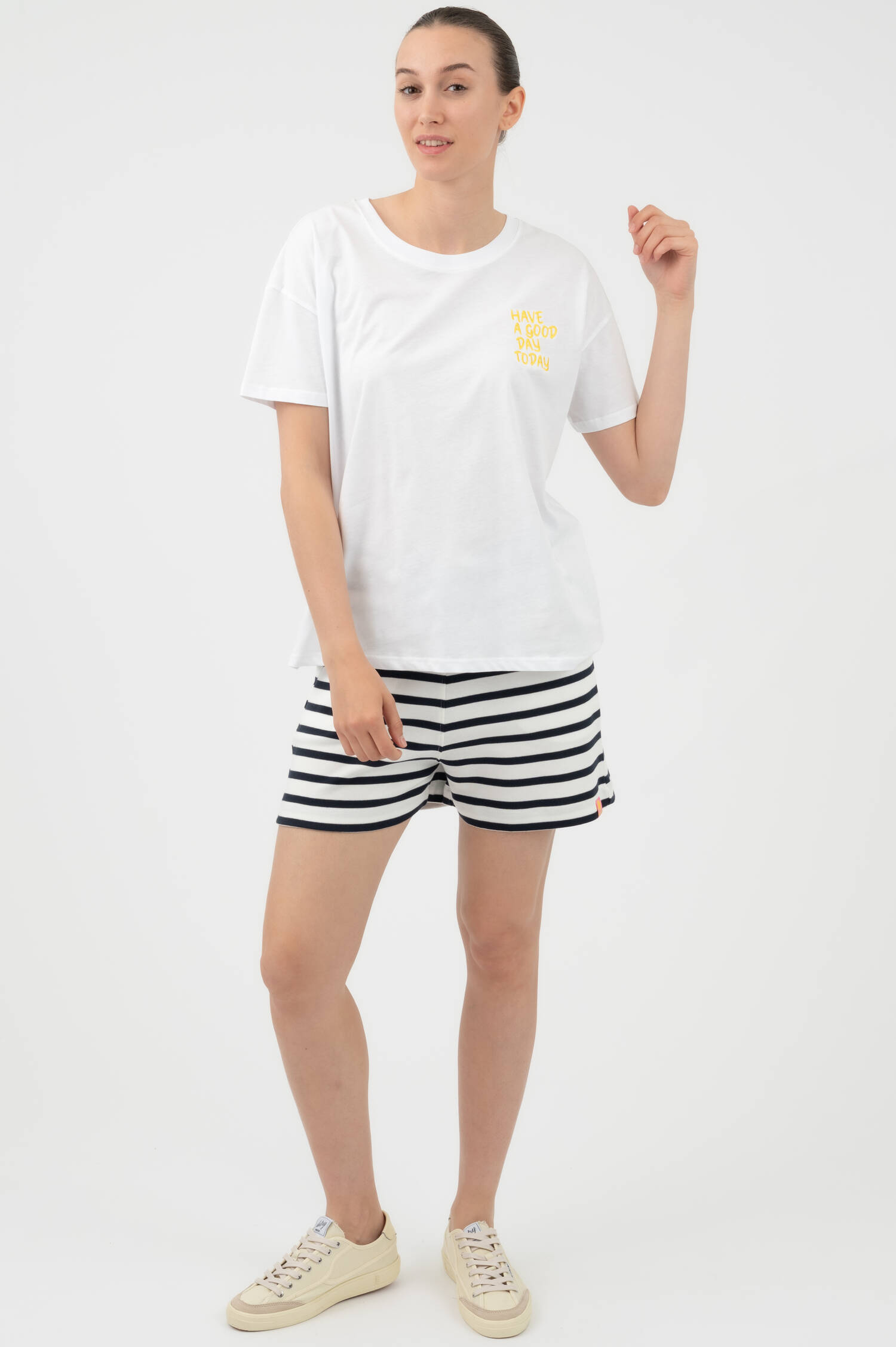 T-Shirt SMILEY in Weiß T-Shirt SMILEY in Weiß