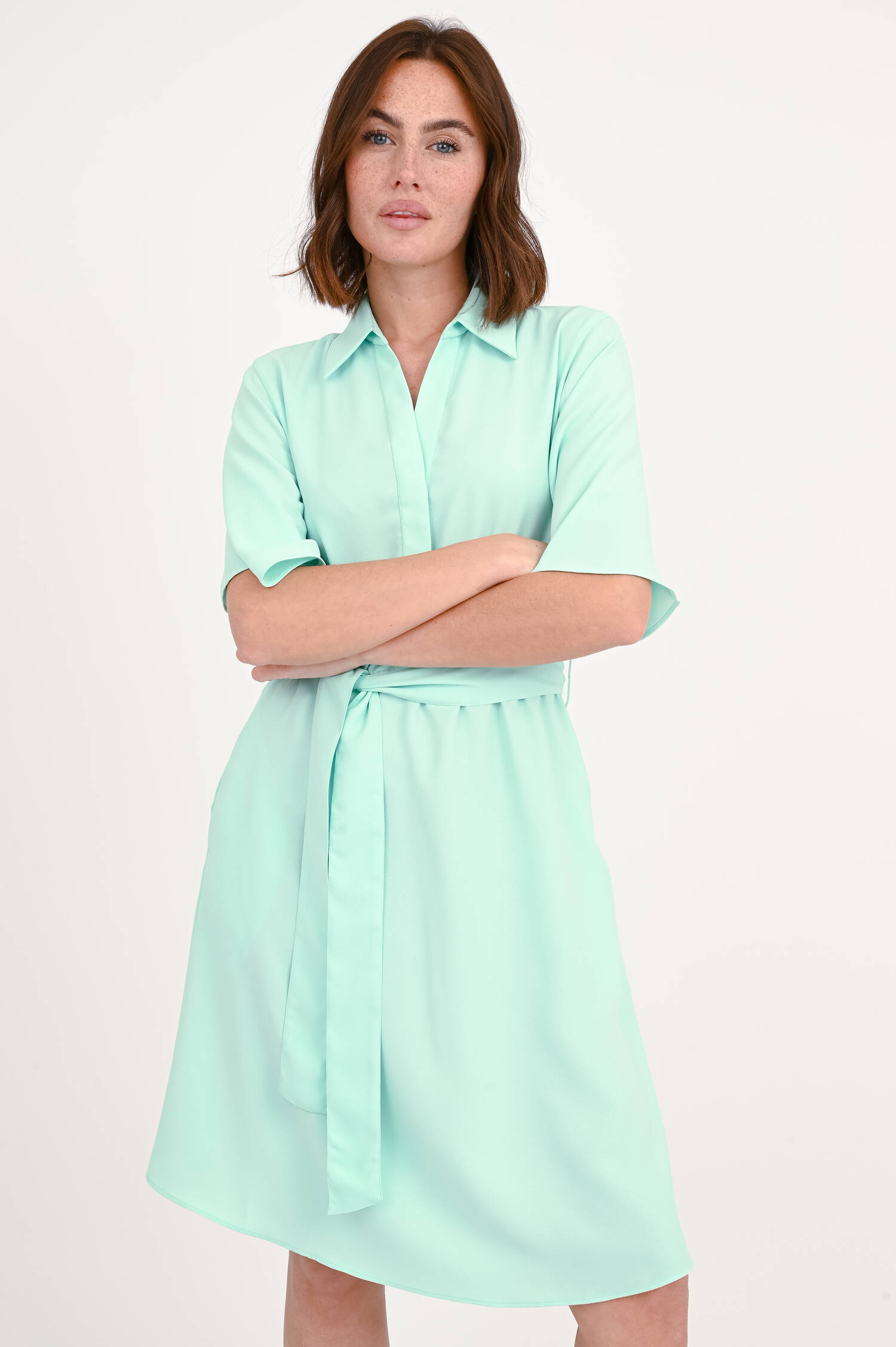 Minikleid ILARY in hellem Mint