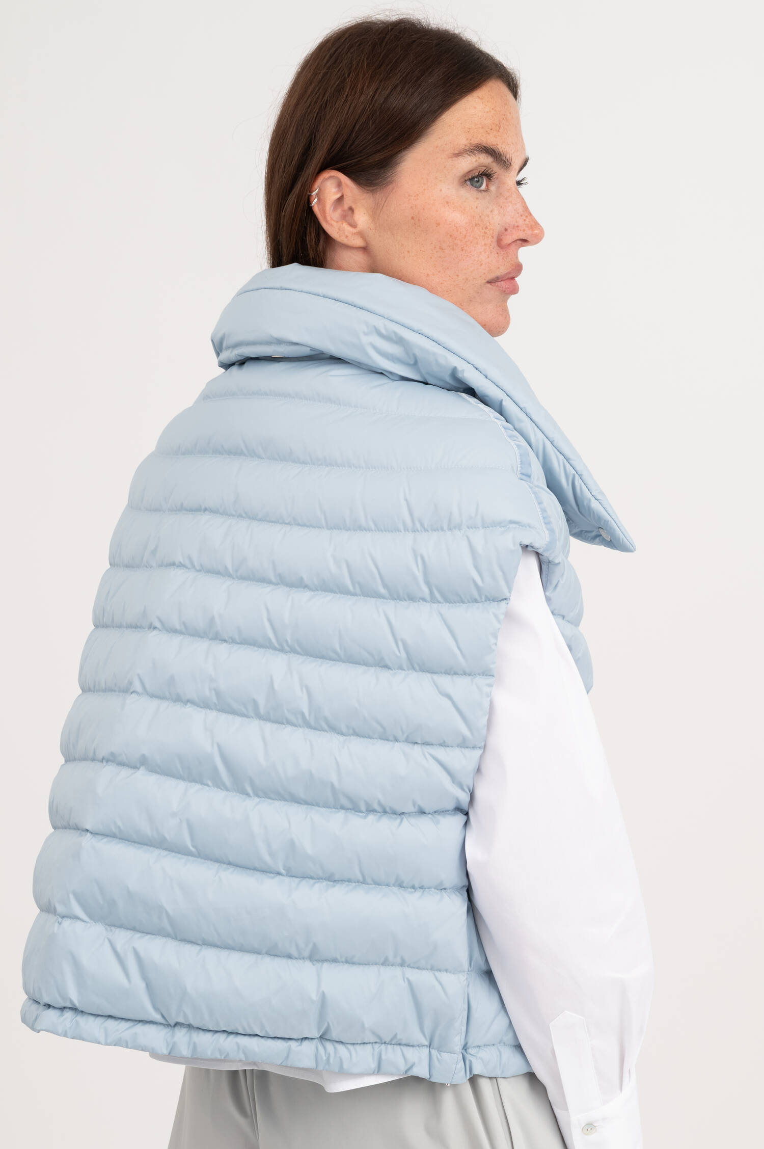 Daunengilet in Hellblau Daunengilet in Hellblau