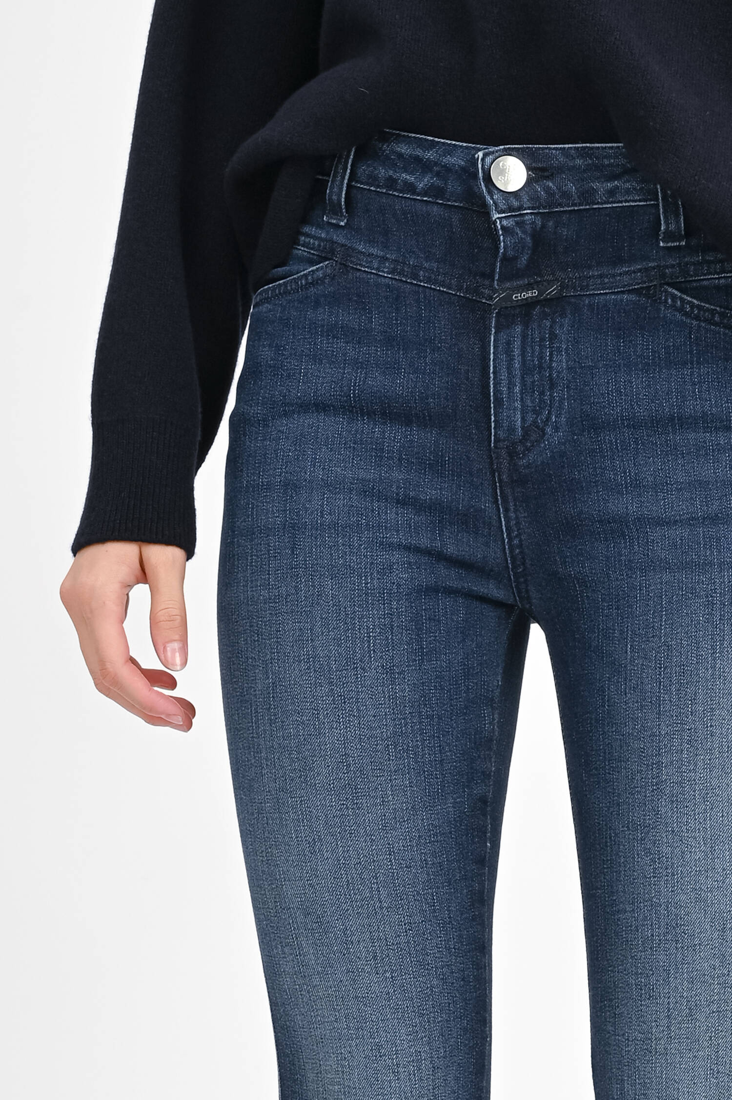  Jeans PEDAL PUSHER in Mittelblau