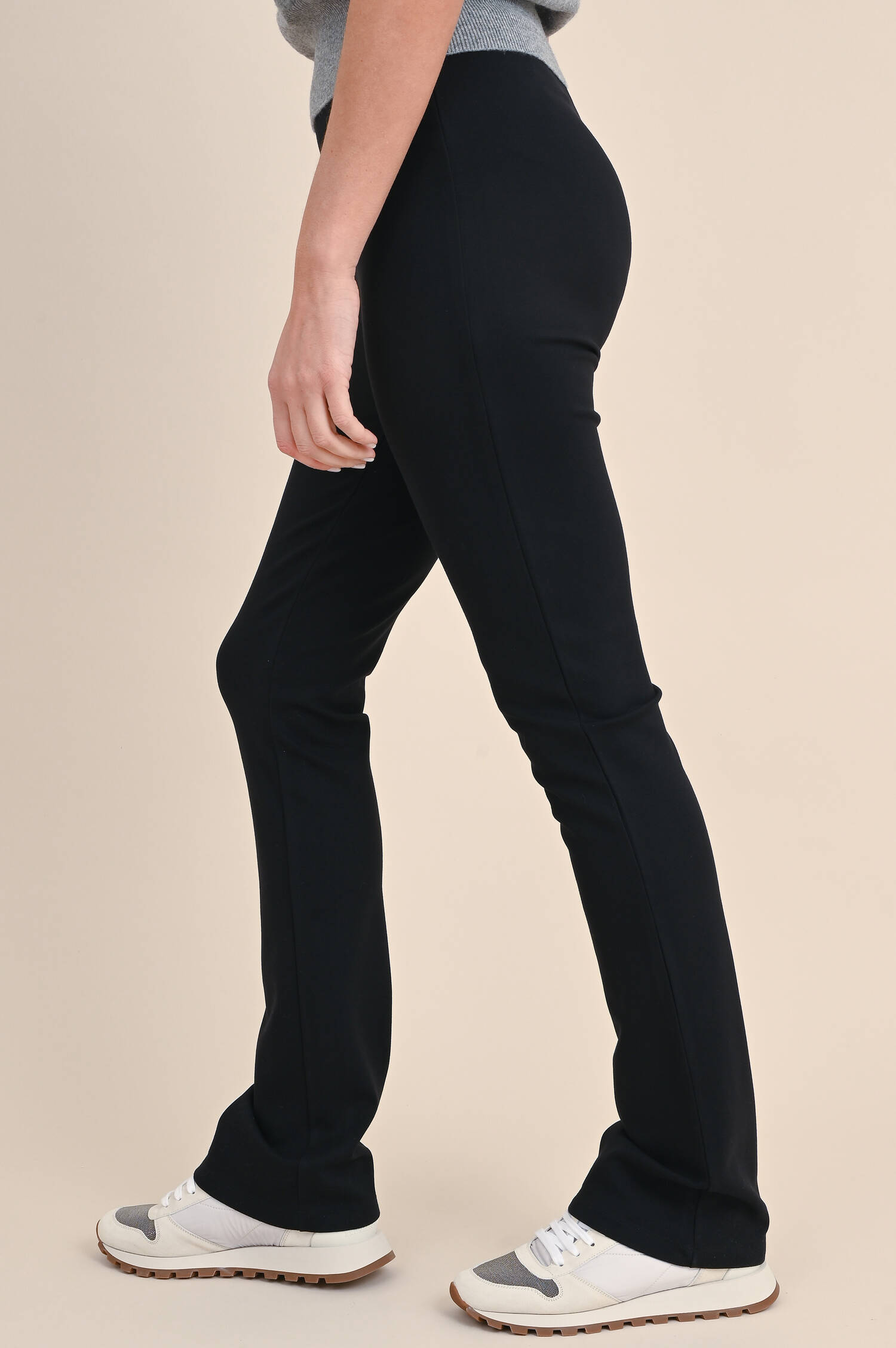 Jersey Hose in Schwarz