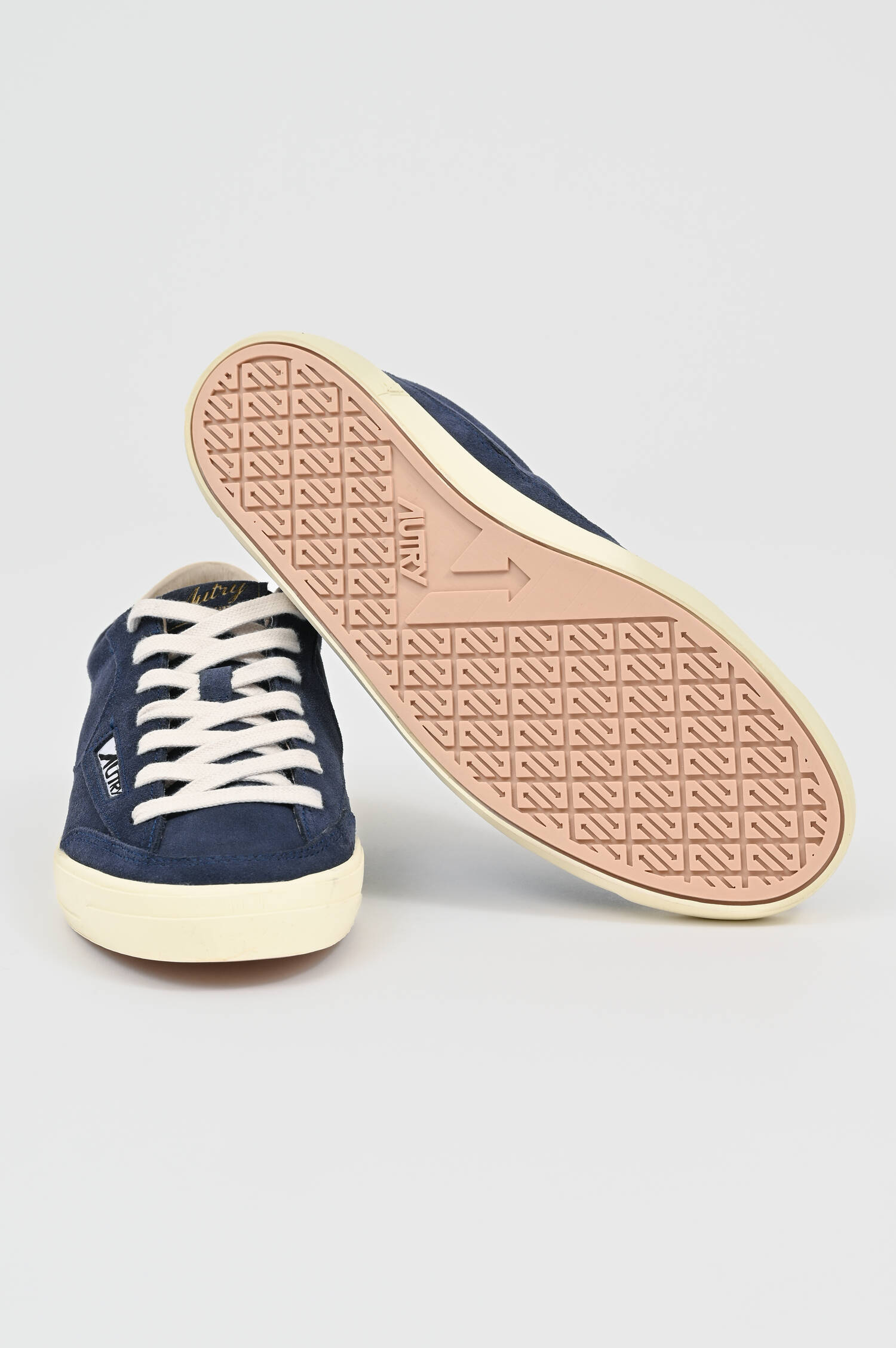 Veloursleder Sneaker WINDSCAPE in Navy