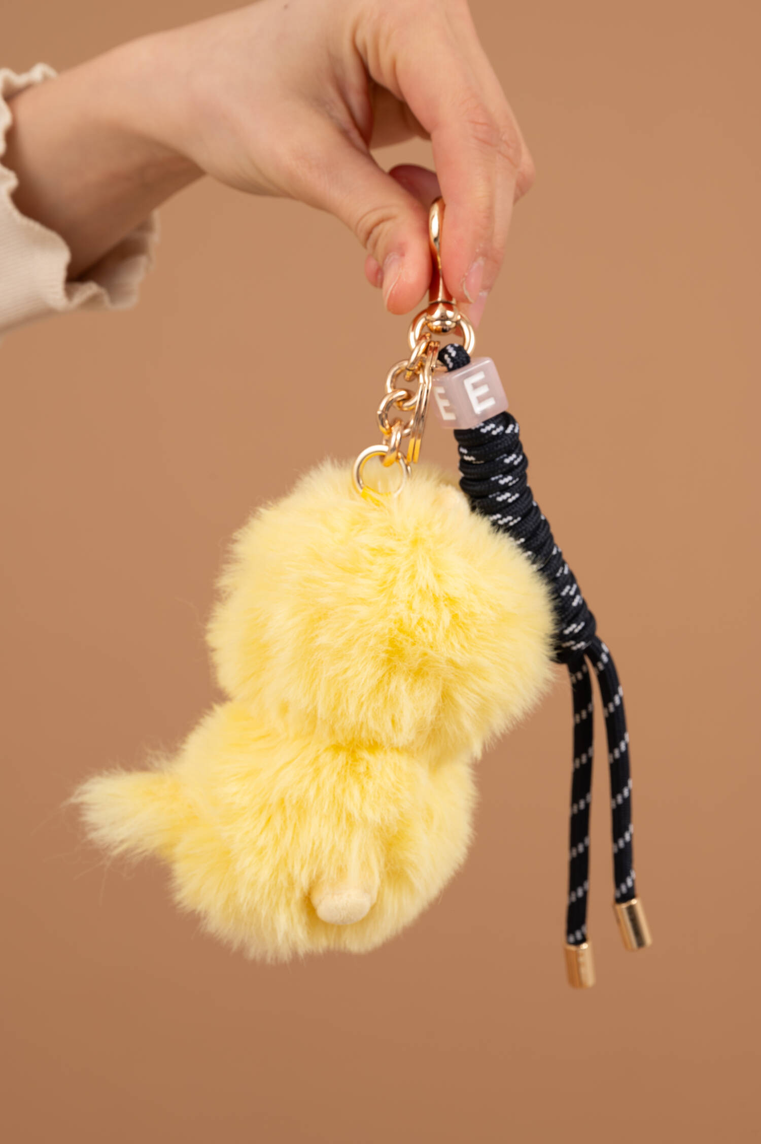 Hunde Plüschanhänger JACI in Gelb