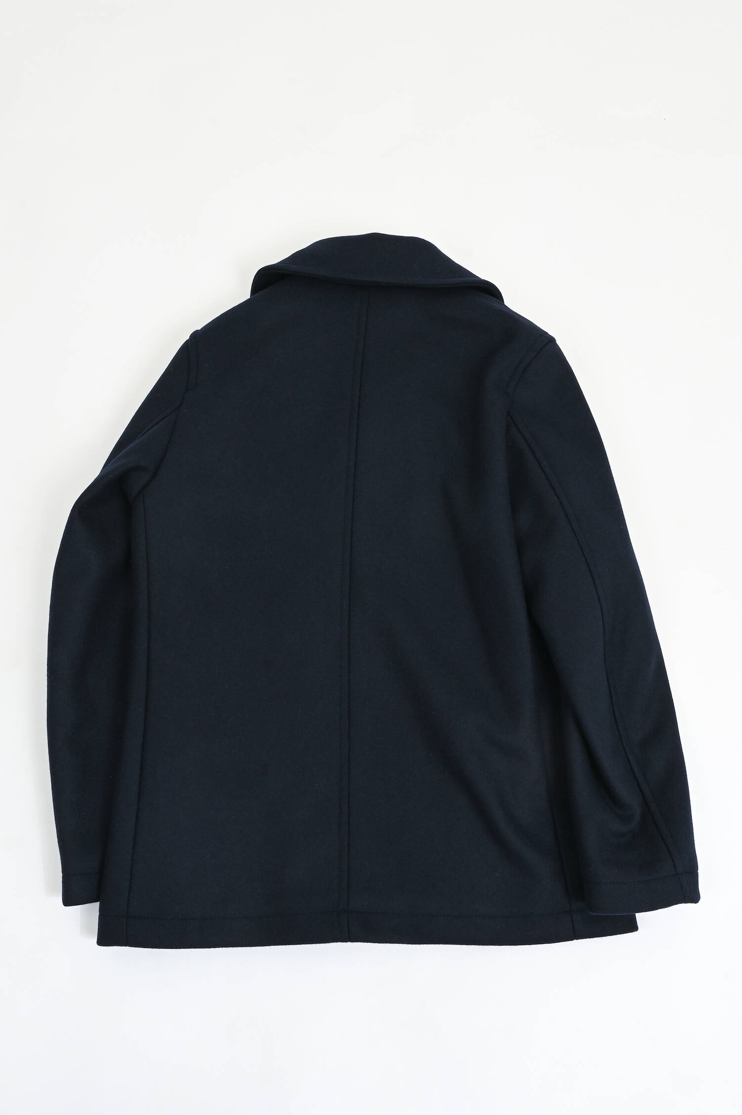 Caban-Jacke aus Woll-Mix in Navy