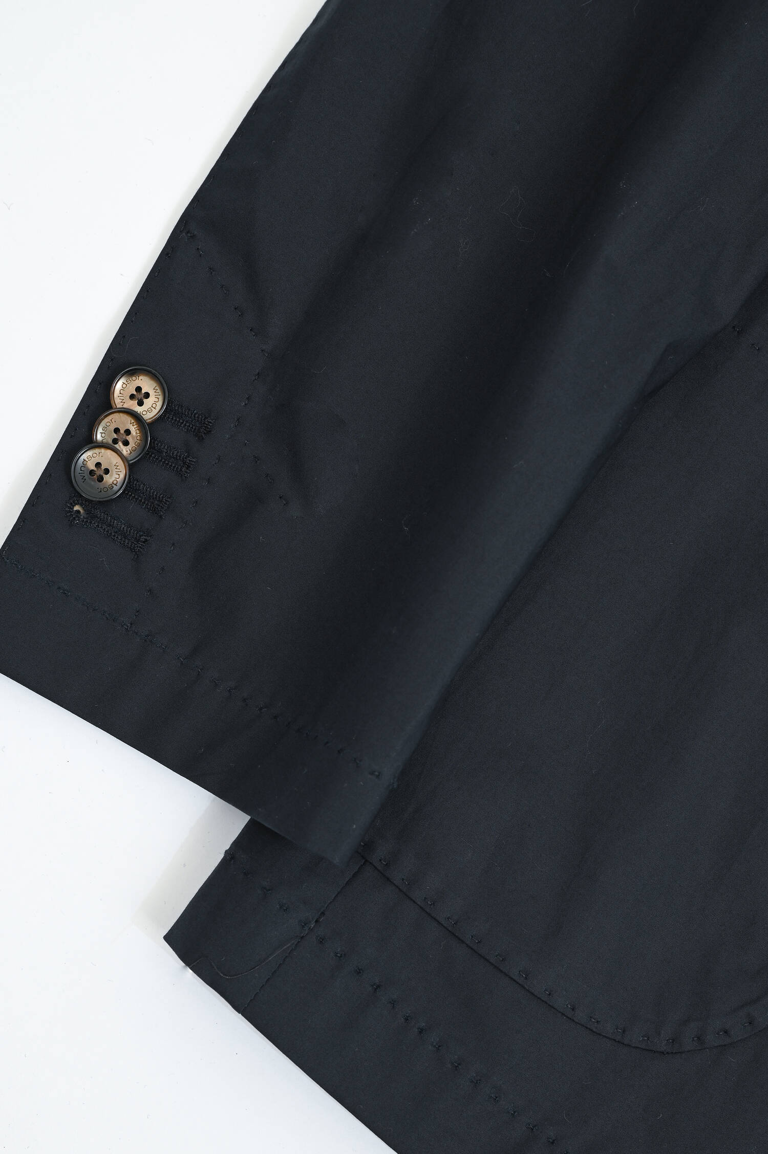 Baumwoll-Sakko in Navy