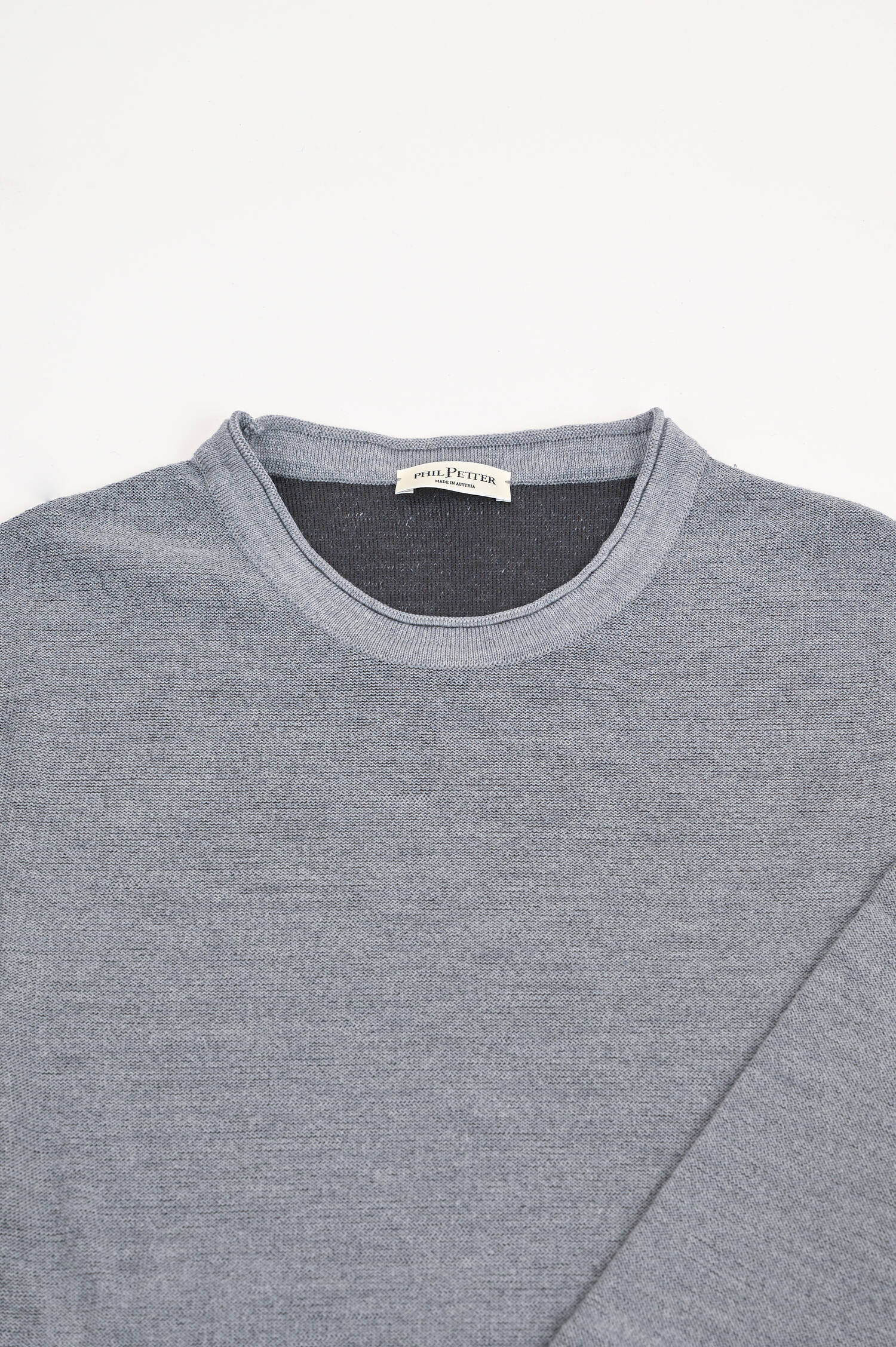 Pullover aus Woll-Mix in Grau Pullover aus Woll-Mix in Grau