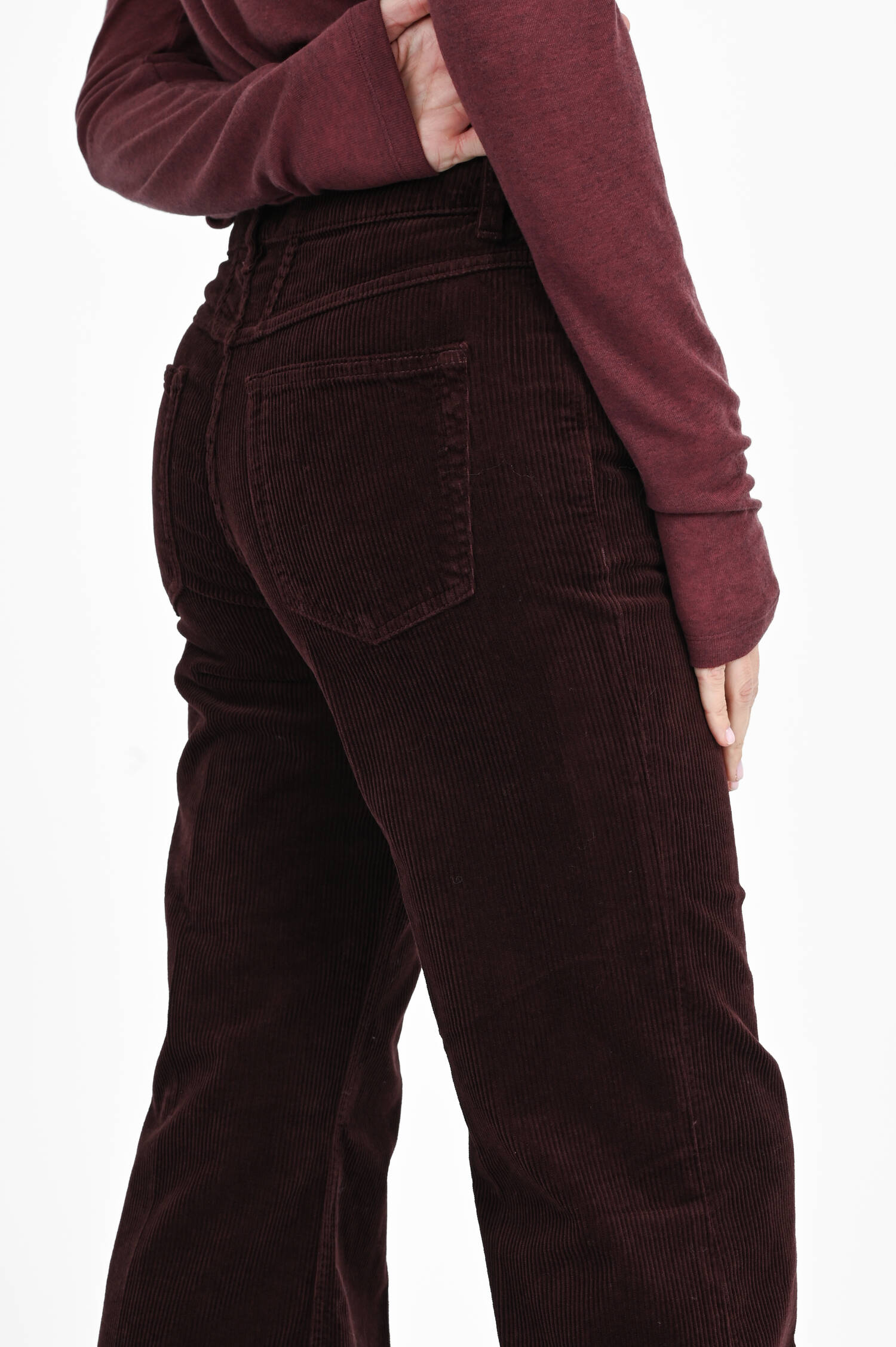 Cordhose GILLAN in Aubergine Cordhose GILLAN in Aubergine