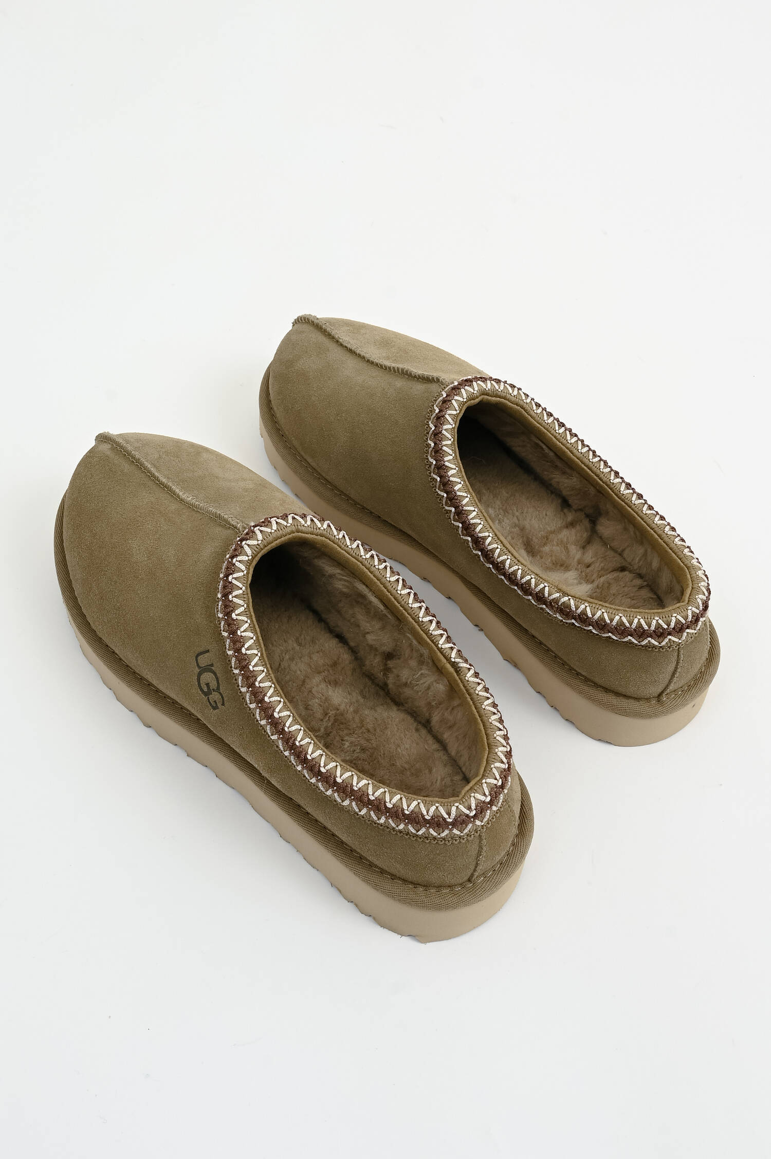 Lammfellpantoffel TASMAN Khaki