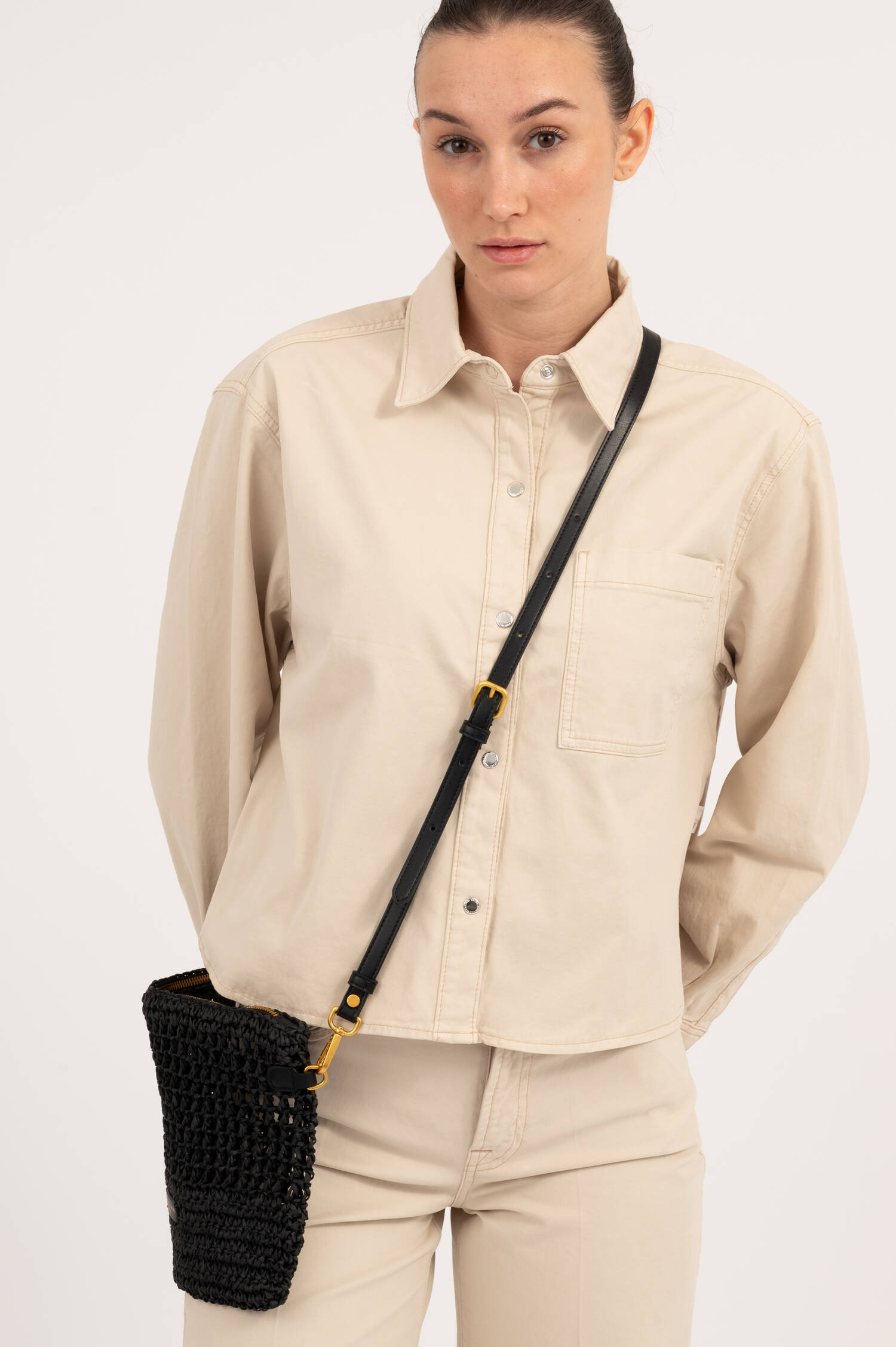 Clutch Tasche NEFELI in Schwarz