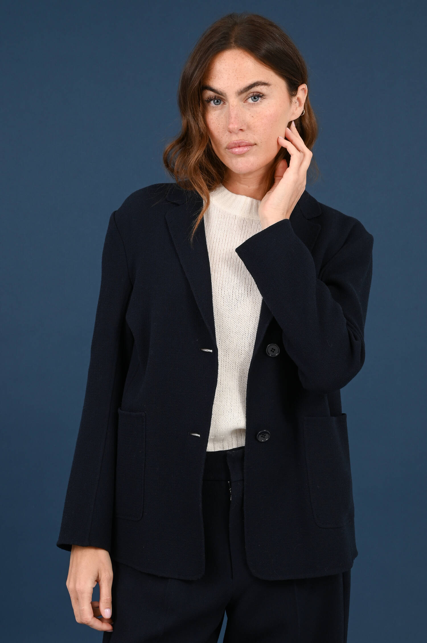 Blazer Azzurra in Nachtblau