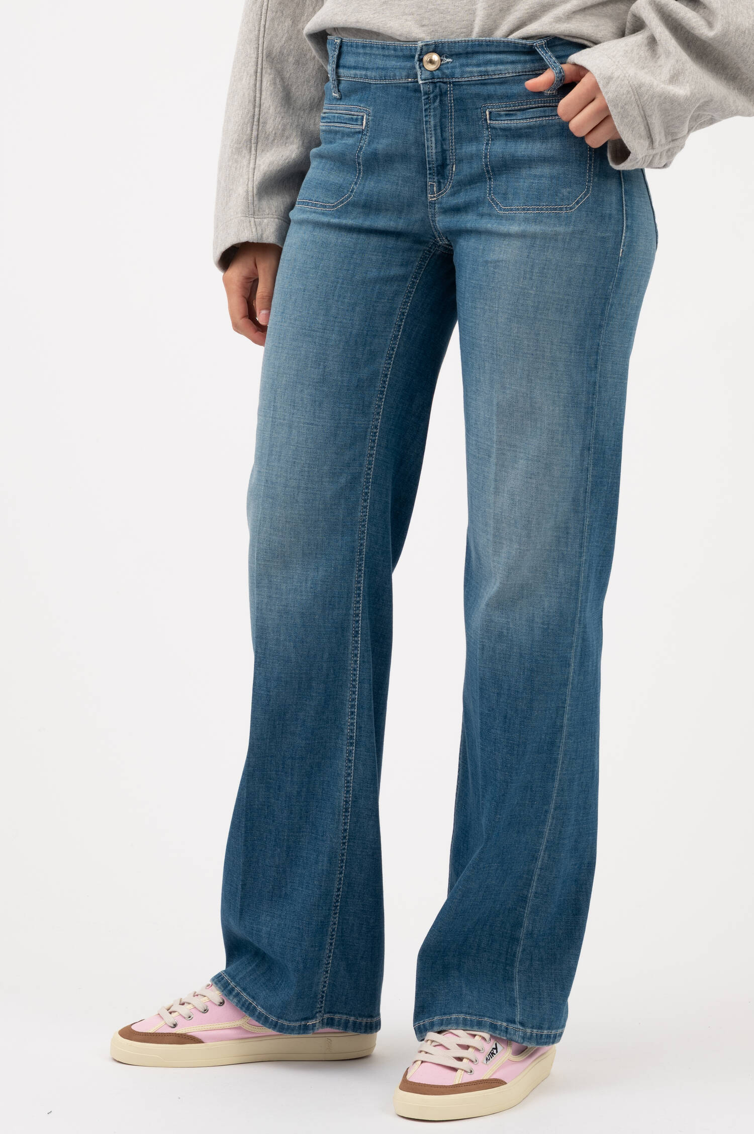 Jeans TESS LIGHTWEIGHT in Miitelblau