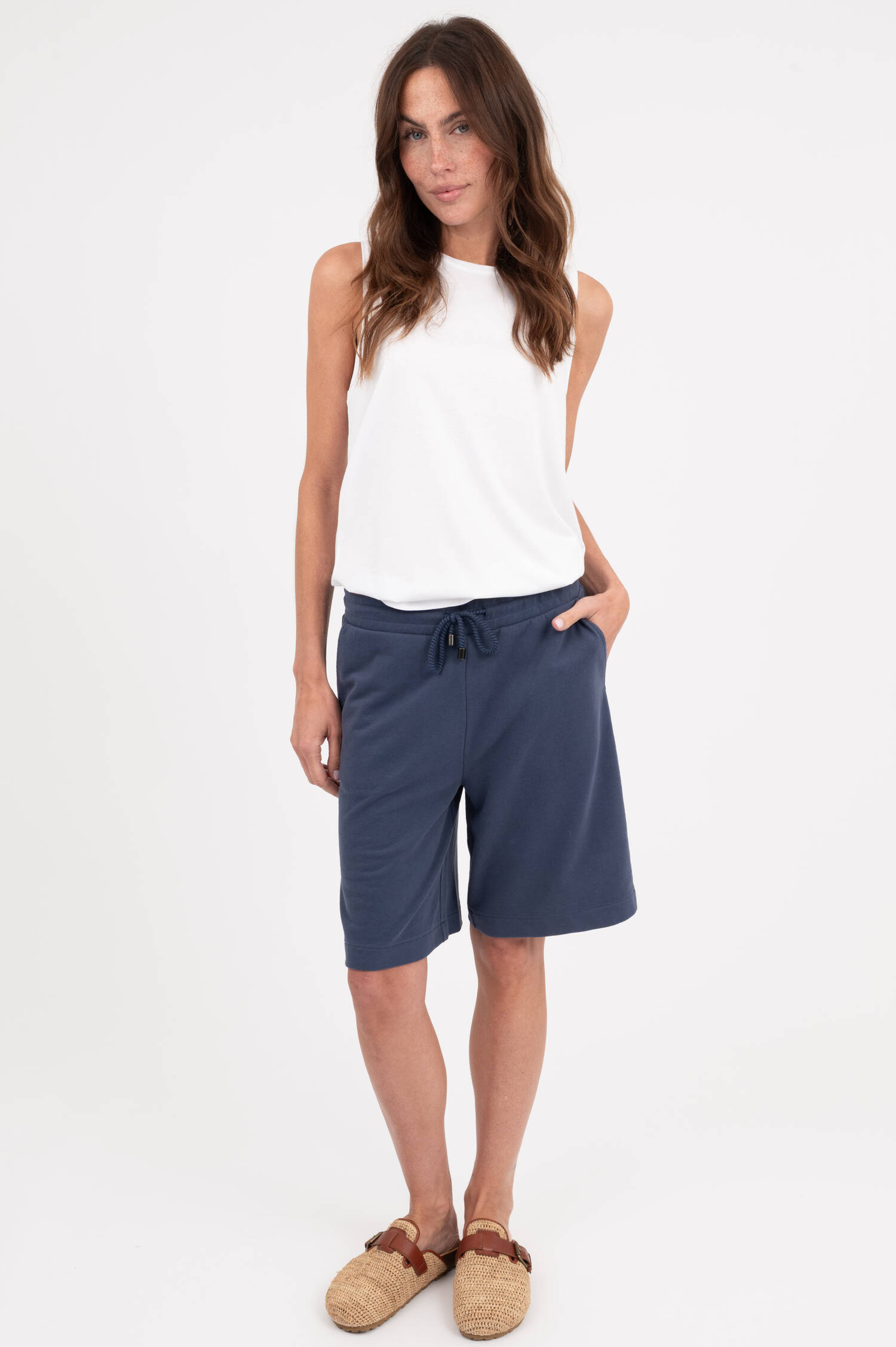 Bermudashorts in Blau Bermudashorts in Blau