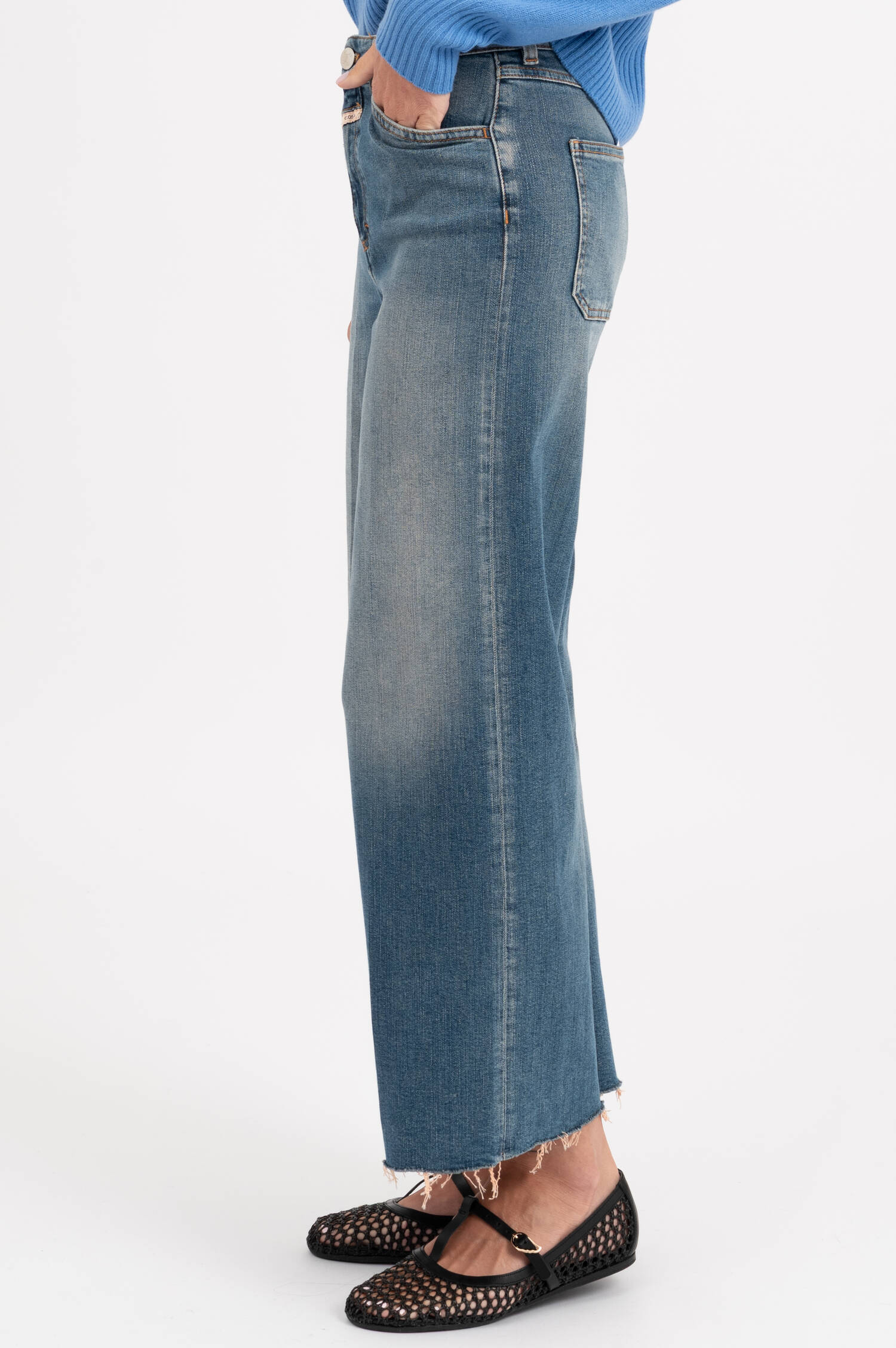 Cropped Jeans WERA in Mittelblau Cropped Jeans WERA in Mittelblau
