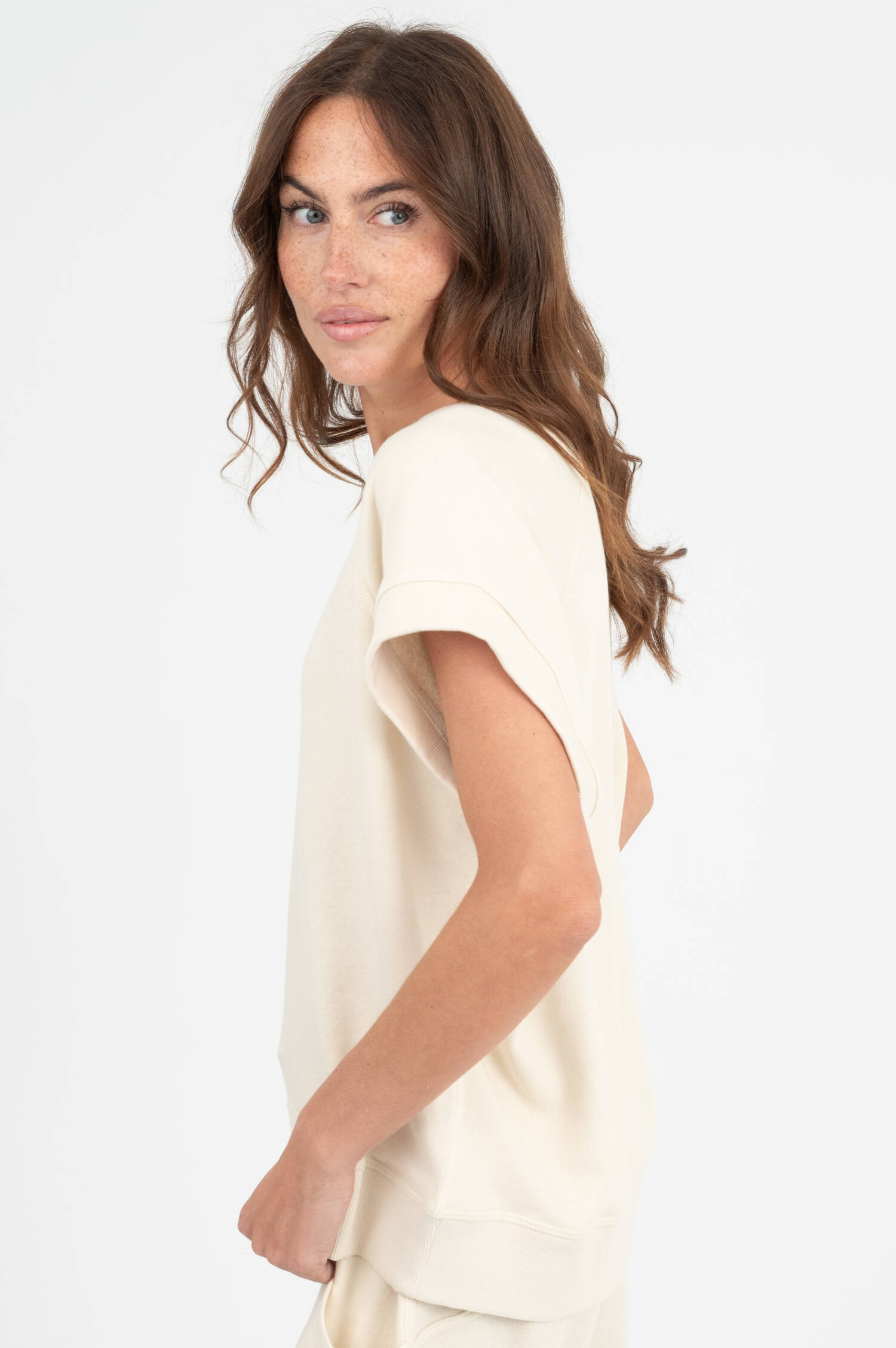 Strickshirt TORIA in Creme Strickshirt TORIA in Creme