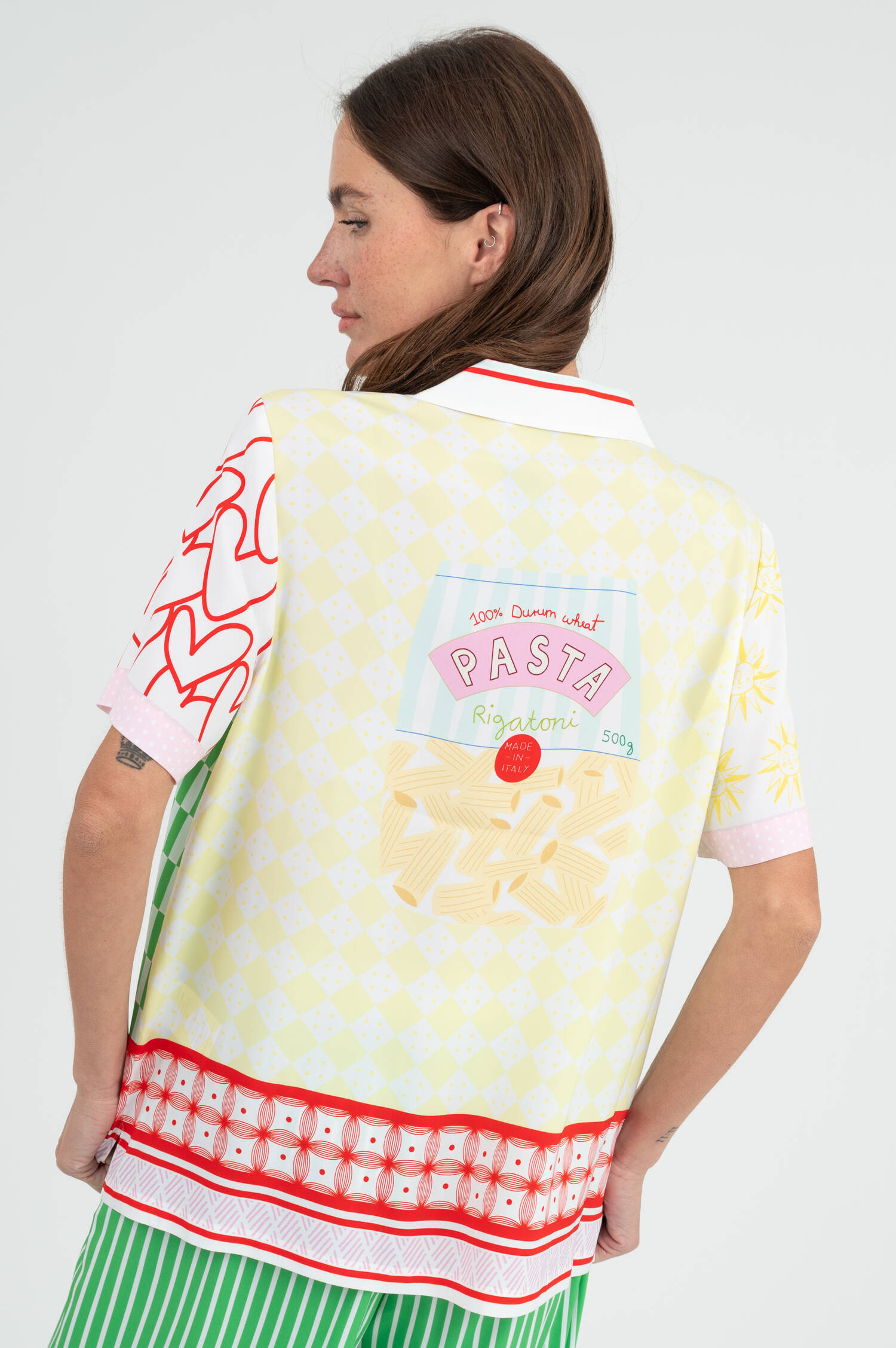 Blusenshirt mit Allover Print in Multicolor Blusenshirt mit Allover Print in Multicolor