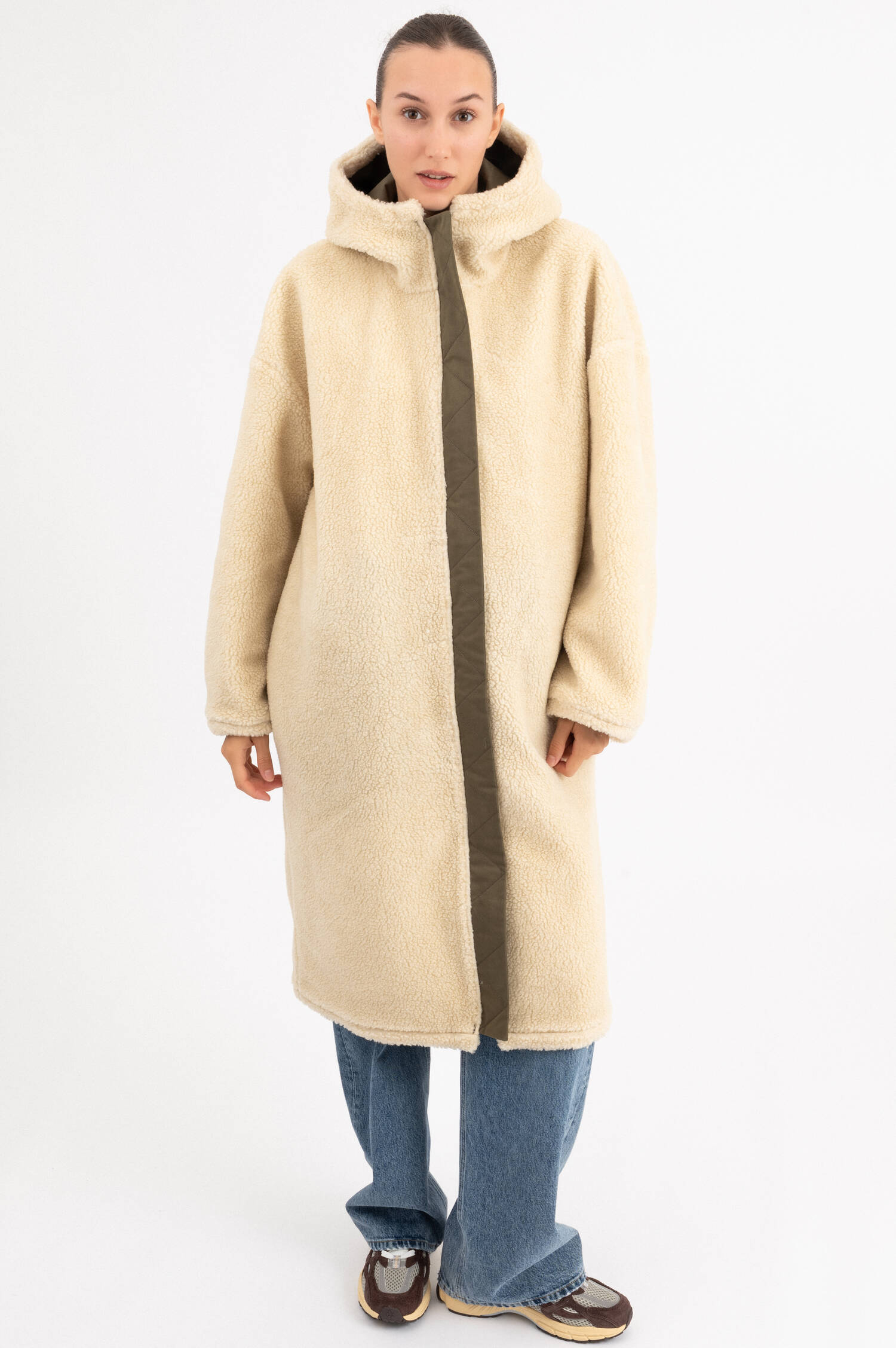 Wende-Parka ANNA in Oliv Wende-Parka ANNA in Oliv
