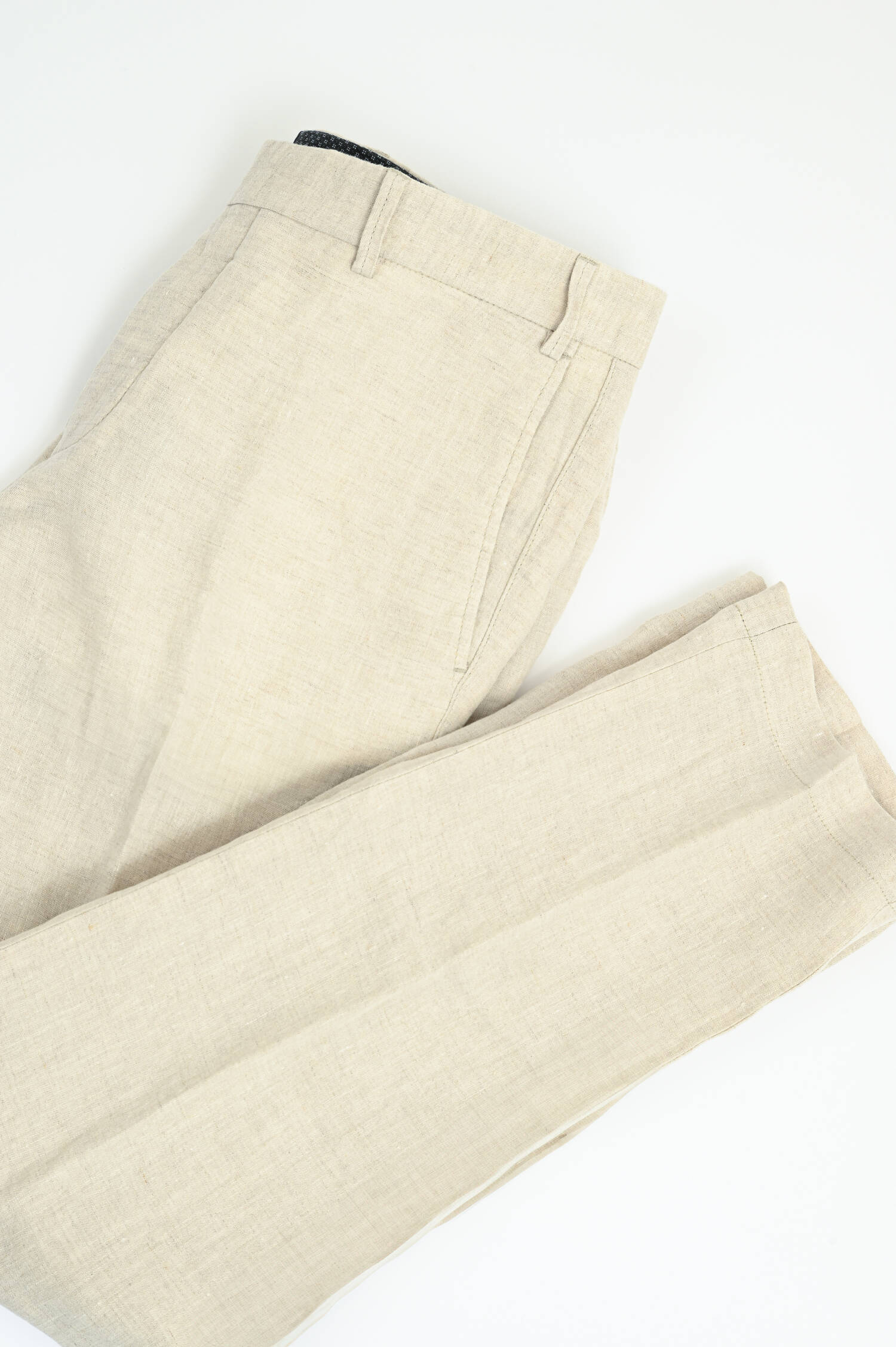  Hose PARMA aus Leinen in Sand