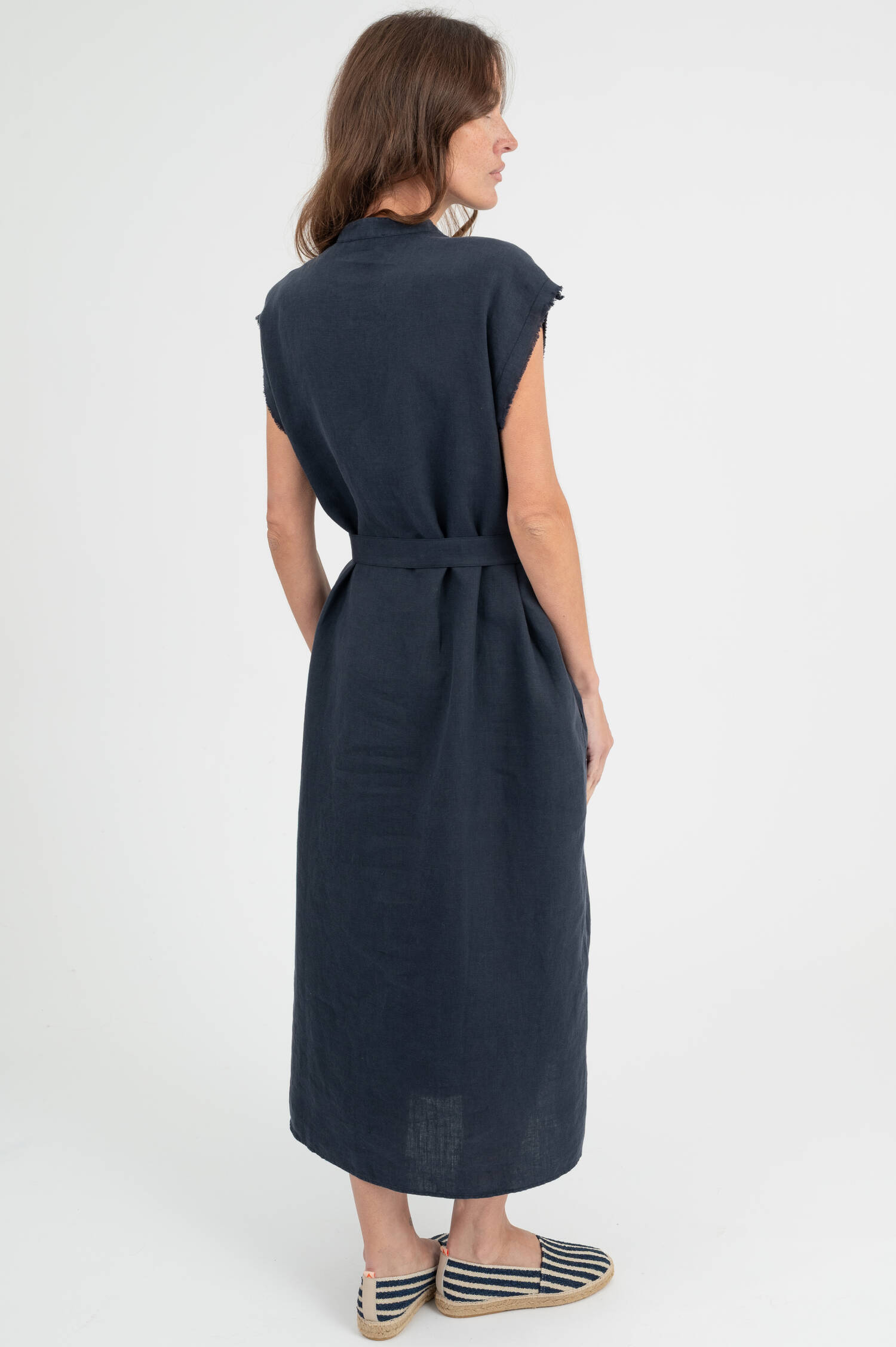 Blusenkleid BARCELONA in Navy