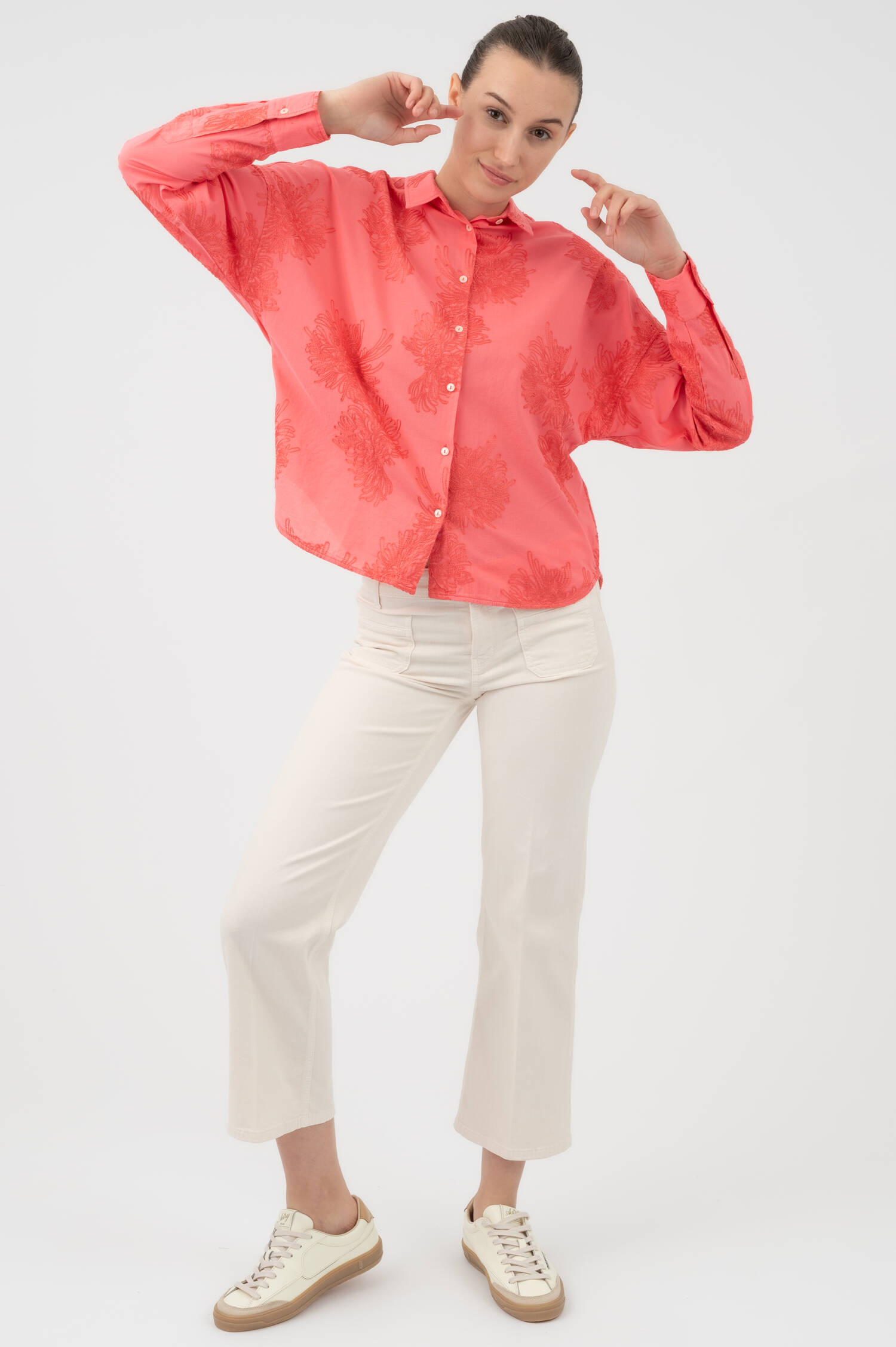 Bluse LUCY in Korall Bluse LUCY in Korall