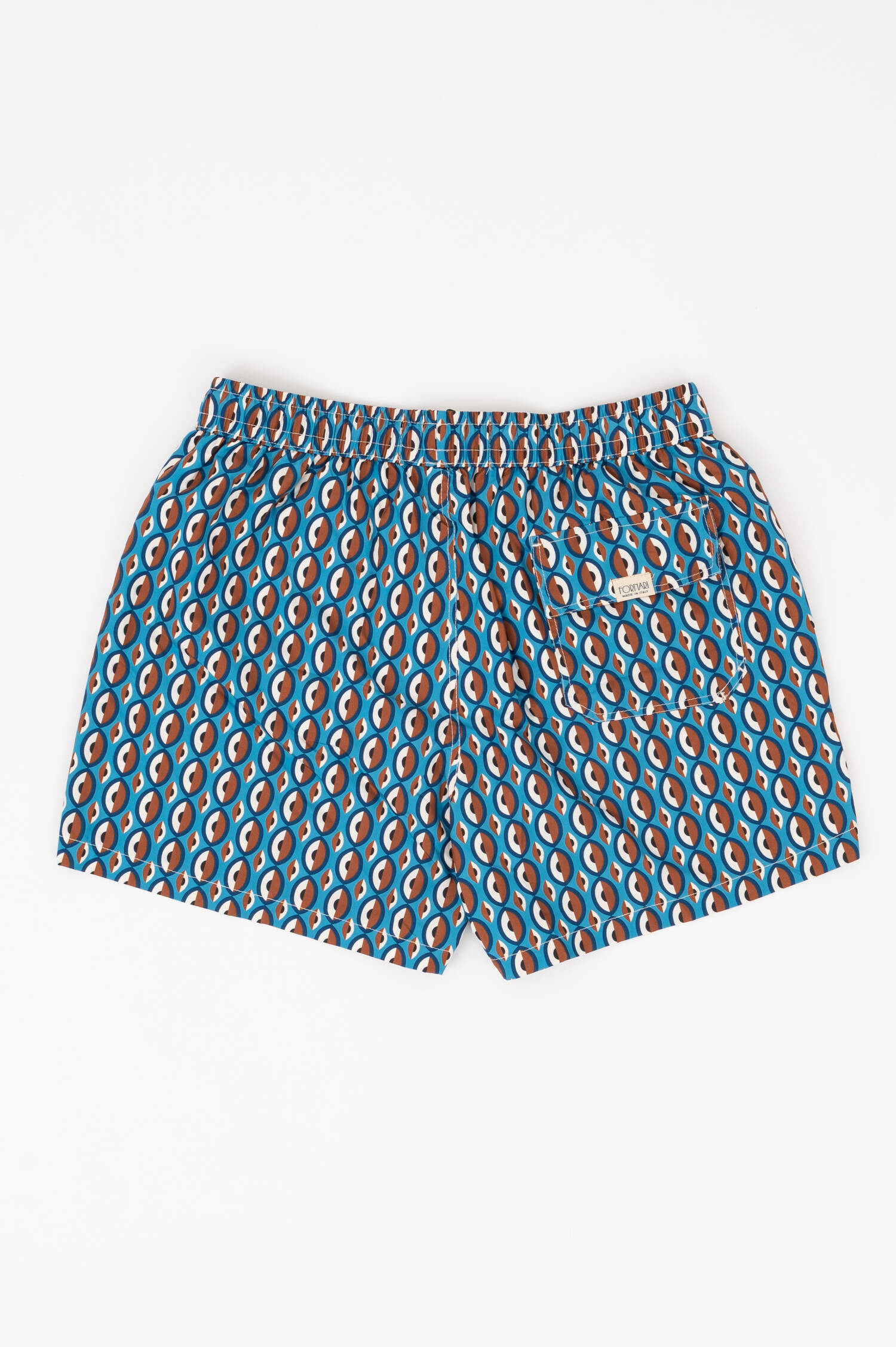 Badehose MANITOU in Blau/Braun