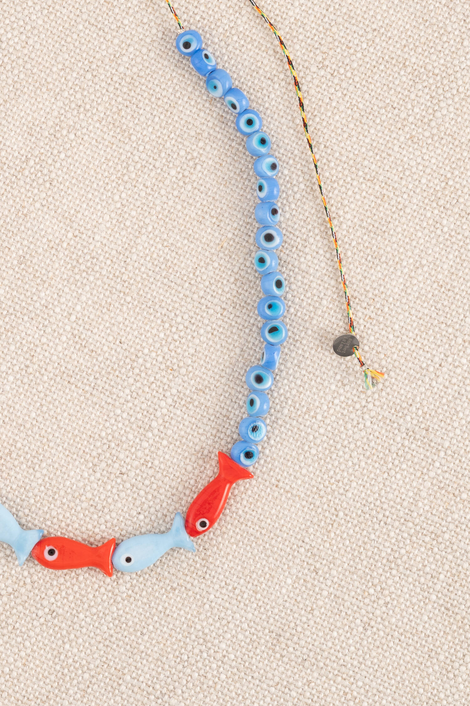 Kette BAG CHARM FISH in Blau Kette BAG CHARM FISH in Blau