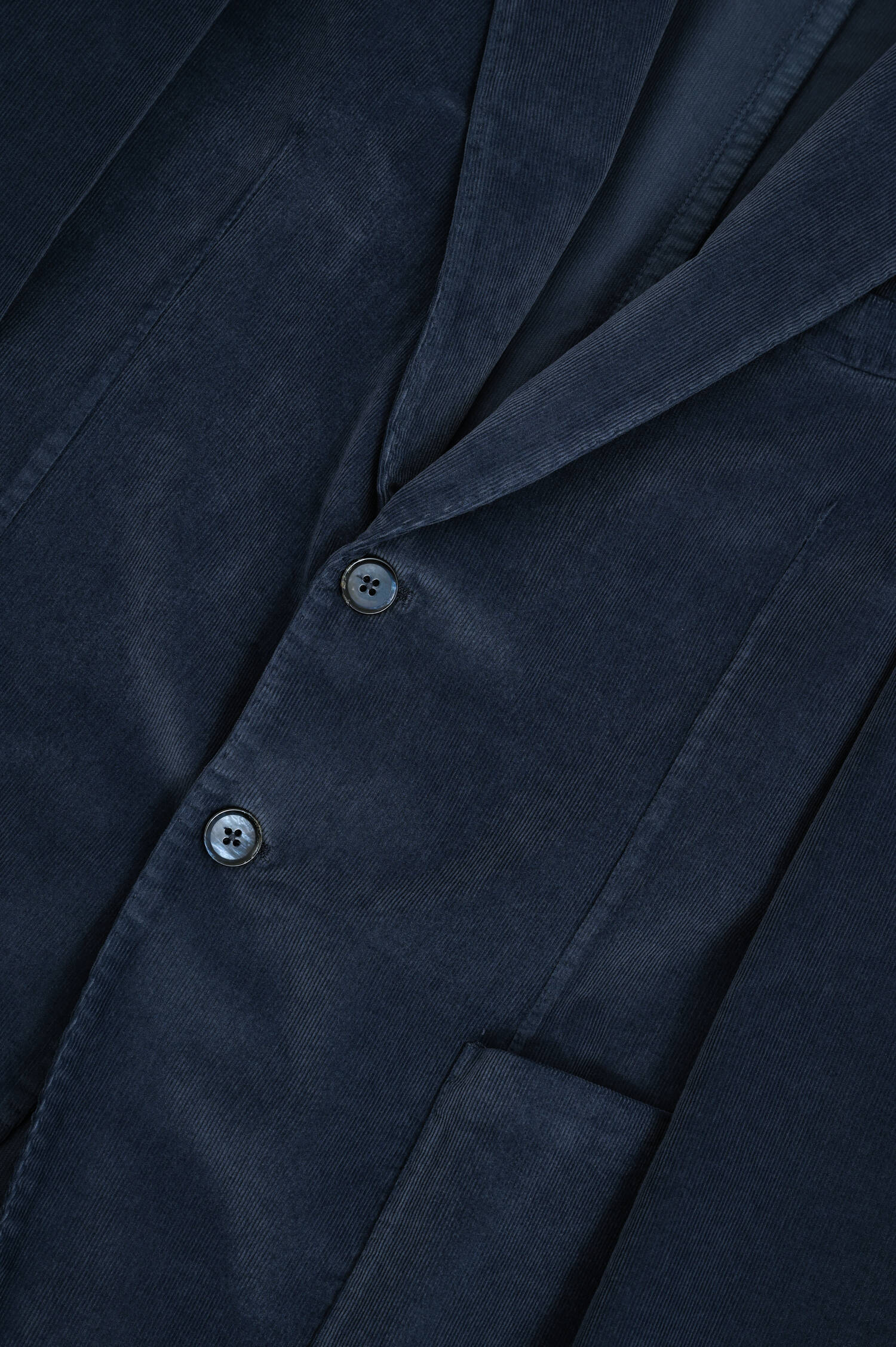 Cord-Sakko aus Baumwolle in Lilablau Cord-Sakko aus Baumwolle in Lilablau