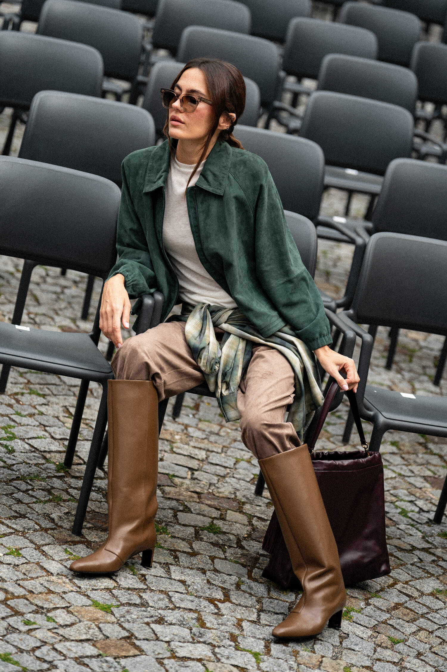 Stiefel EDGY LUXURY in Braun Stiefel EDGY LUXURY in Braun