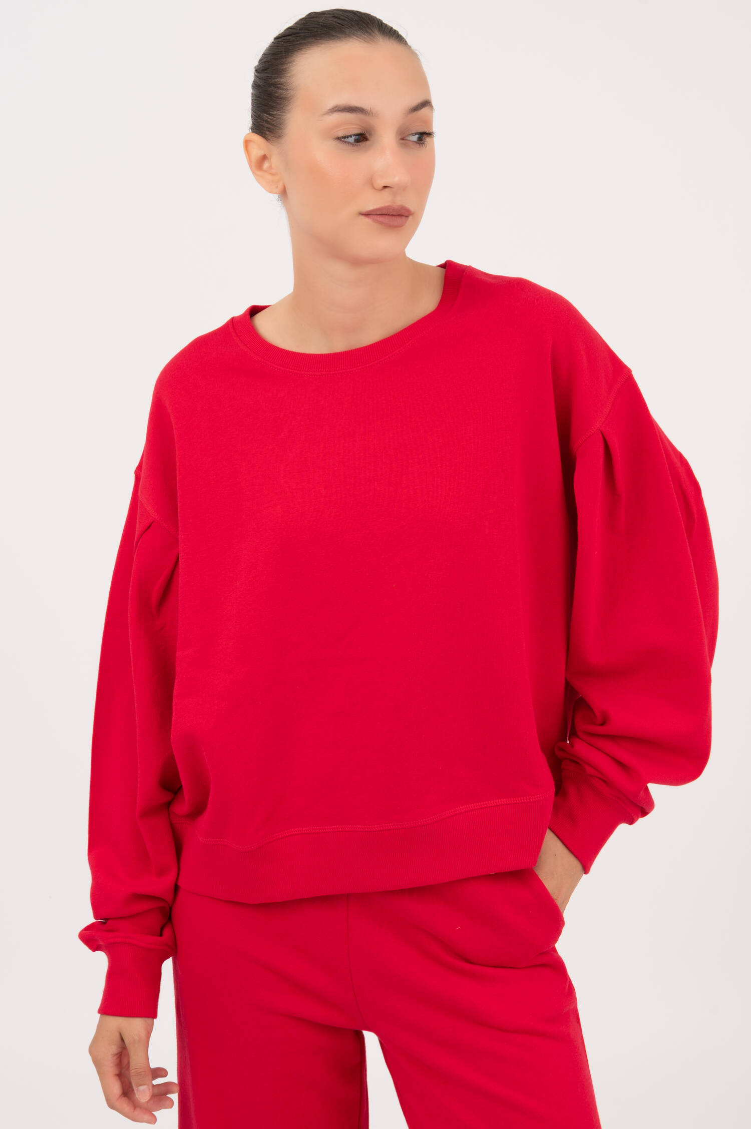 Sweater LILIA in Korallrot
