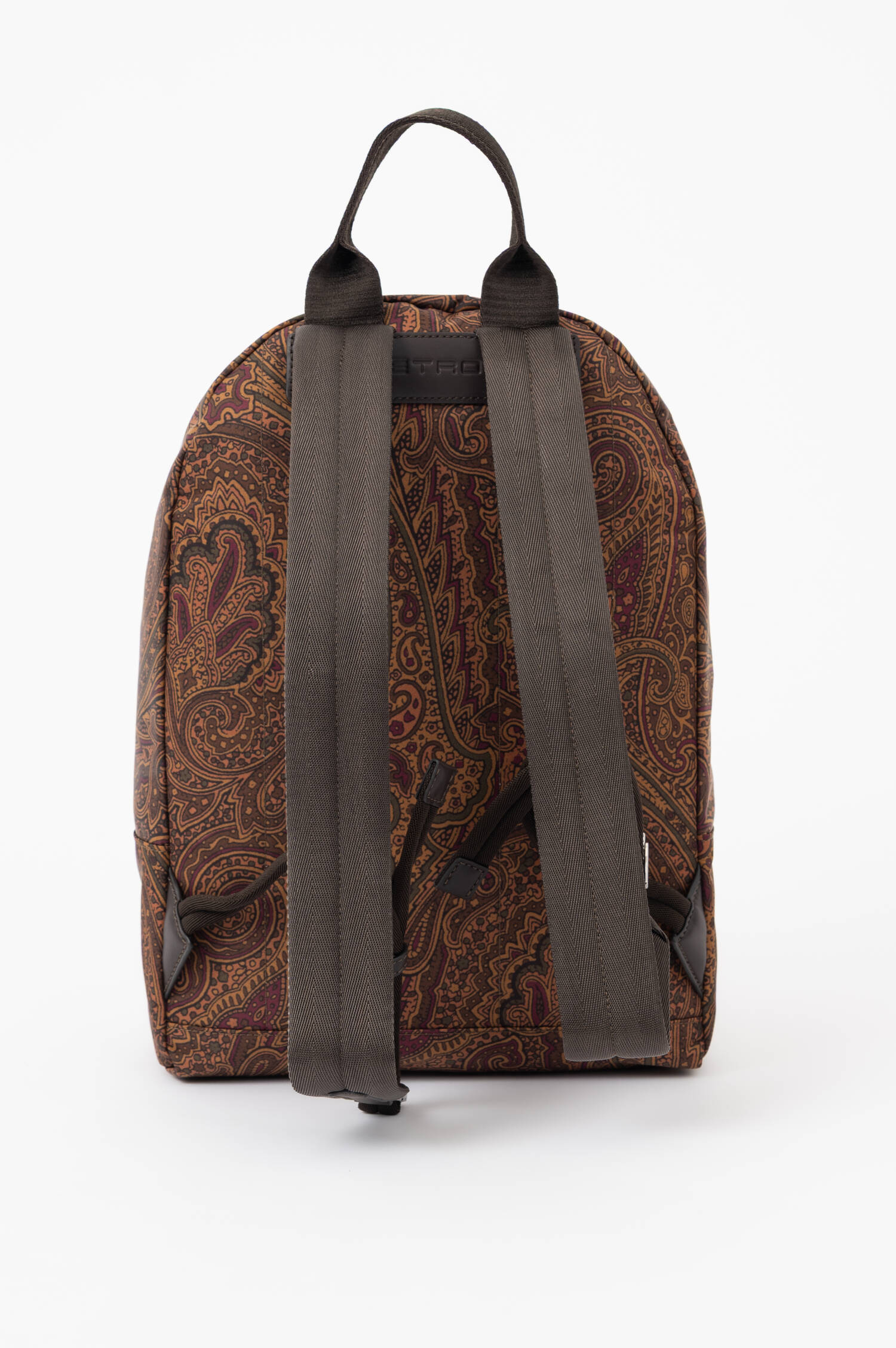 Paisley-Rucksack in Braun
