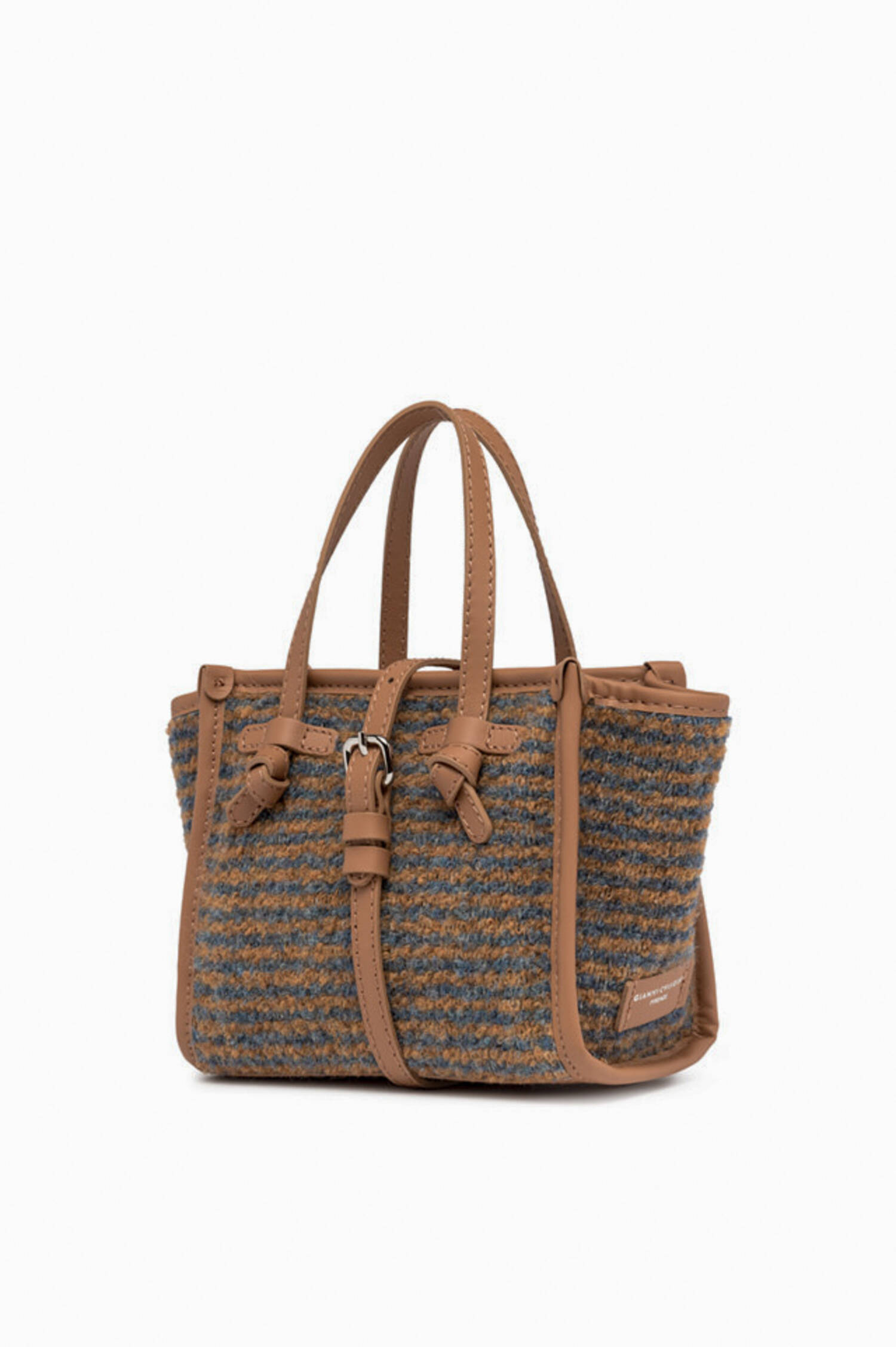 Mini-Tasche MISS MARCELLA in Karamell/Blau