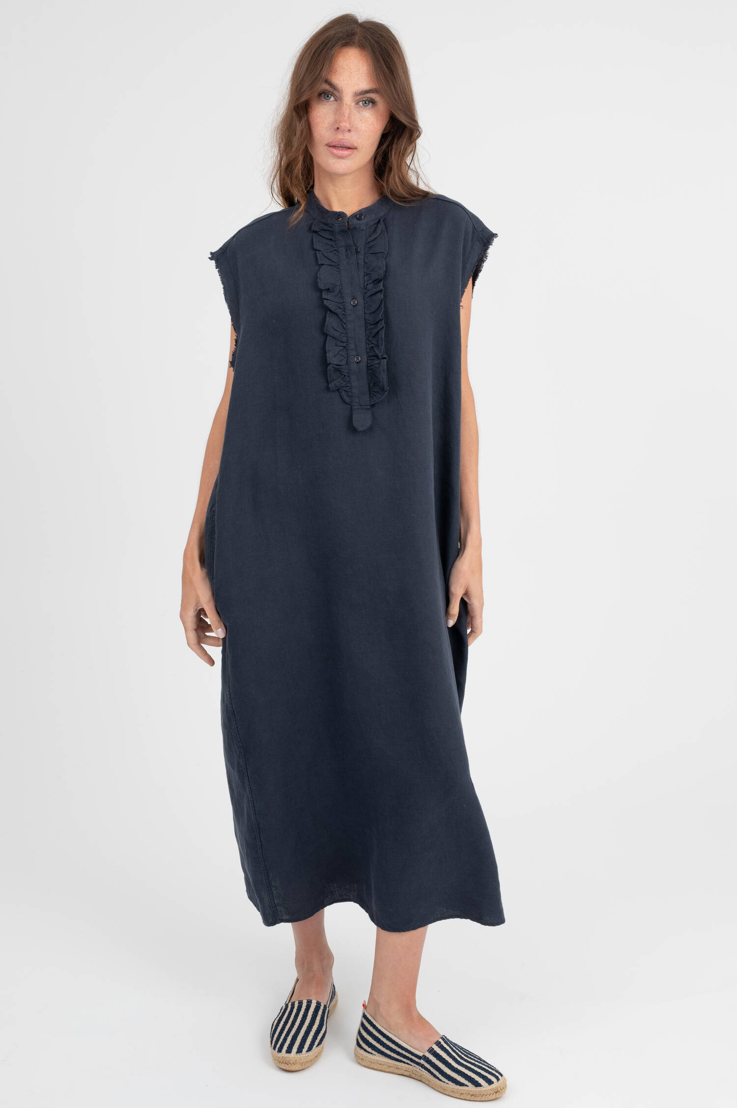 Blusenkleid BARCELONA in Navy