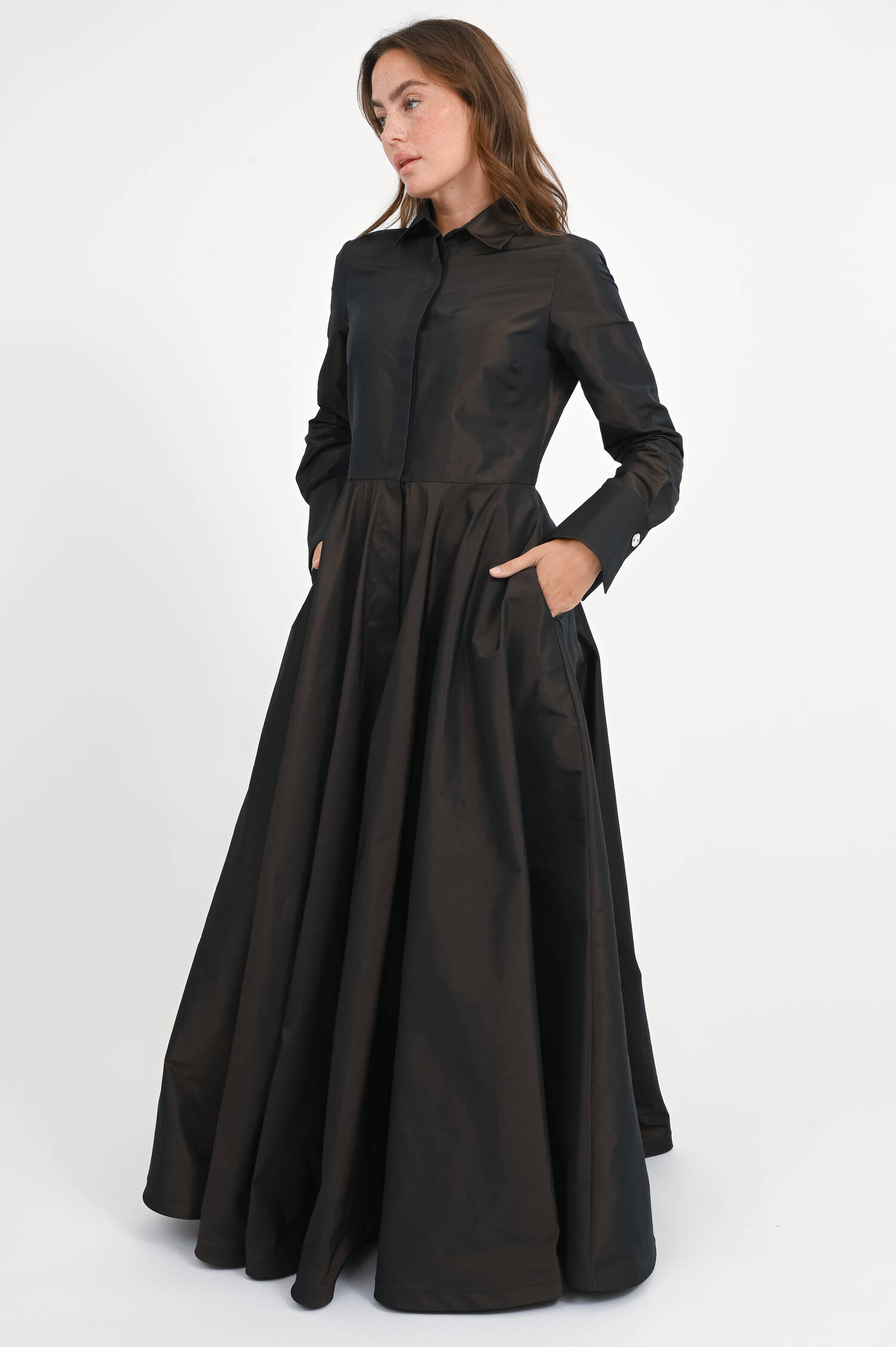 Kleid MARIA SOLE in Dunkelbraun