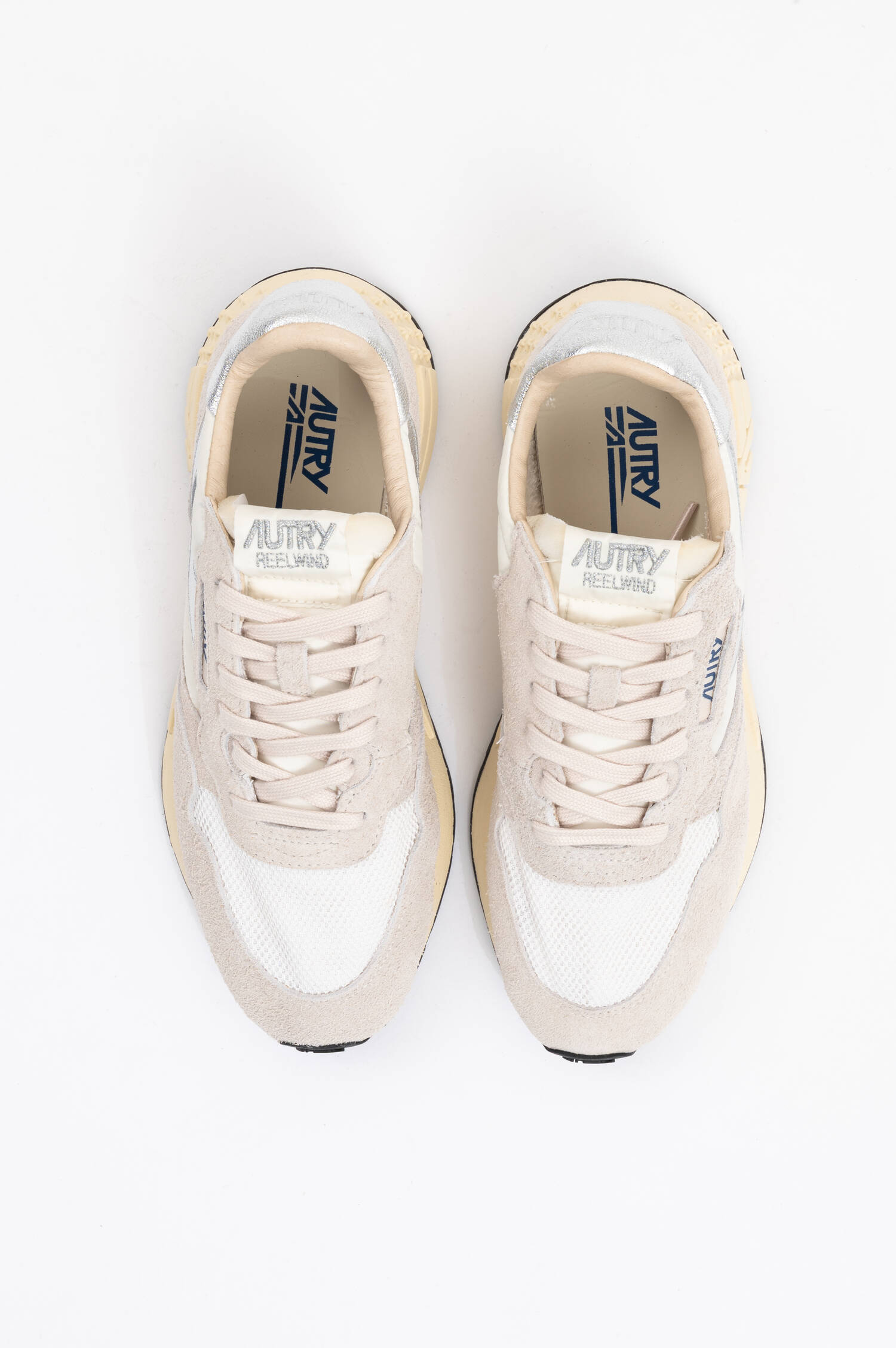 Sneaker REELWIND LOW in Weiß/Silber Sneaker REELWIND LOW in Weiß/Silber