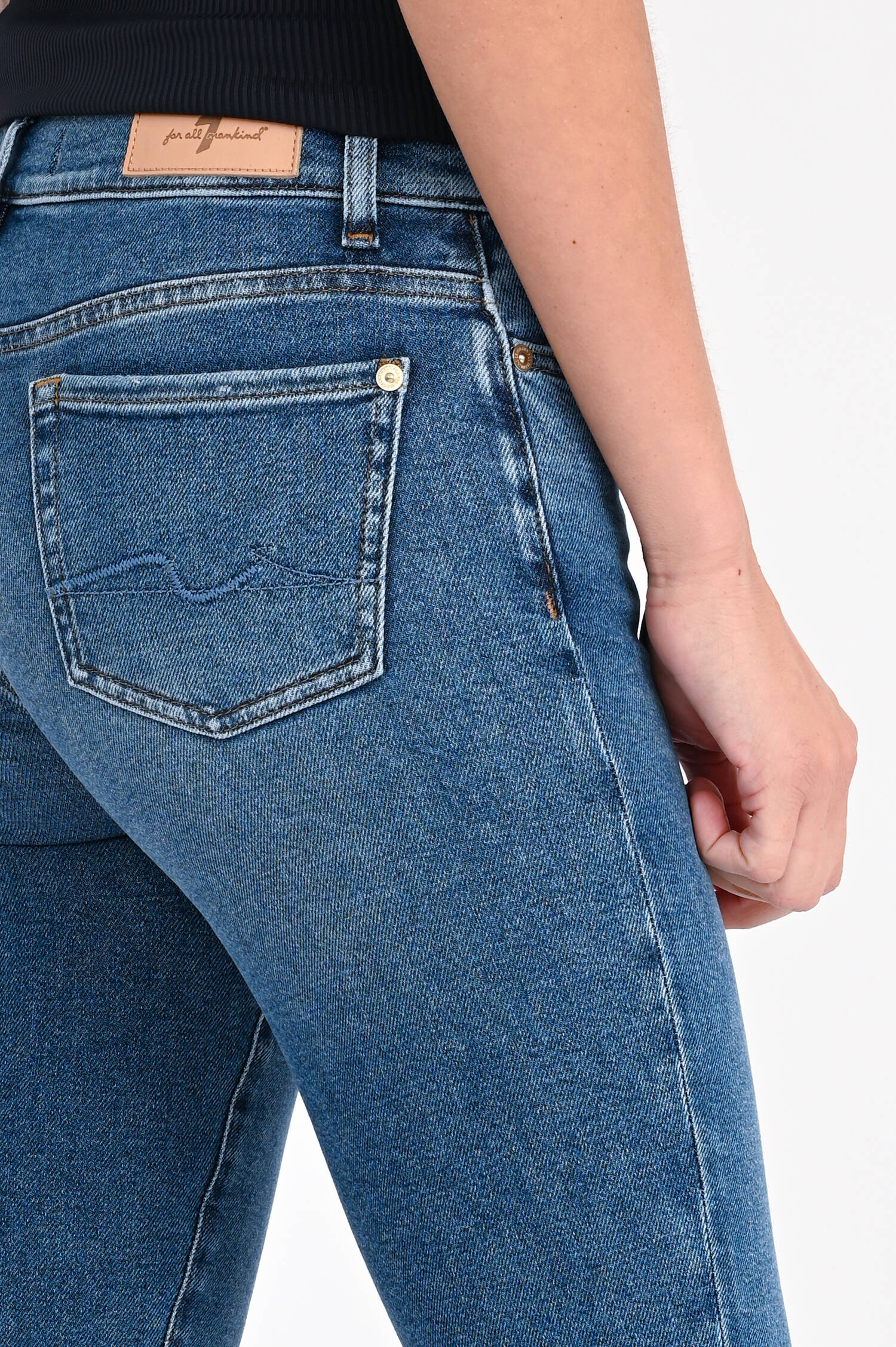 Jeans ROXANNE ANKLE in Mittelblau Jeans ROXANNE ANKLE in Mittelblau