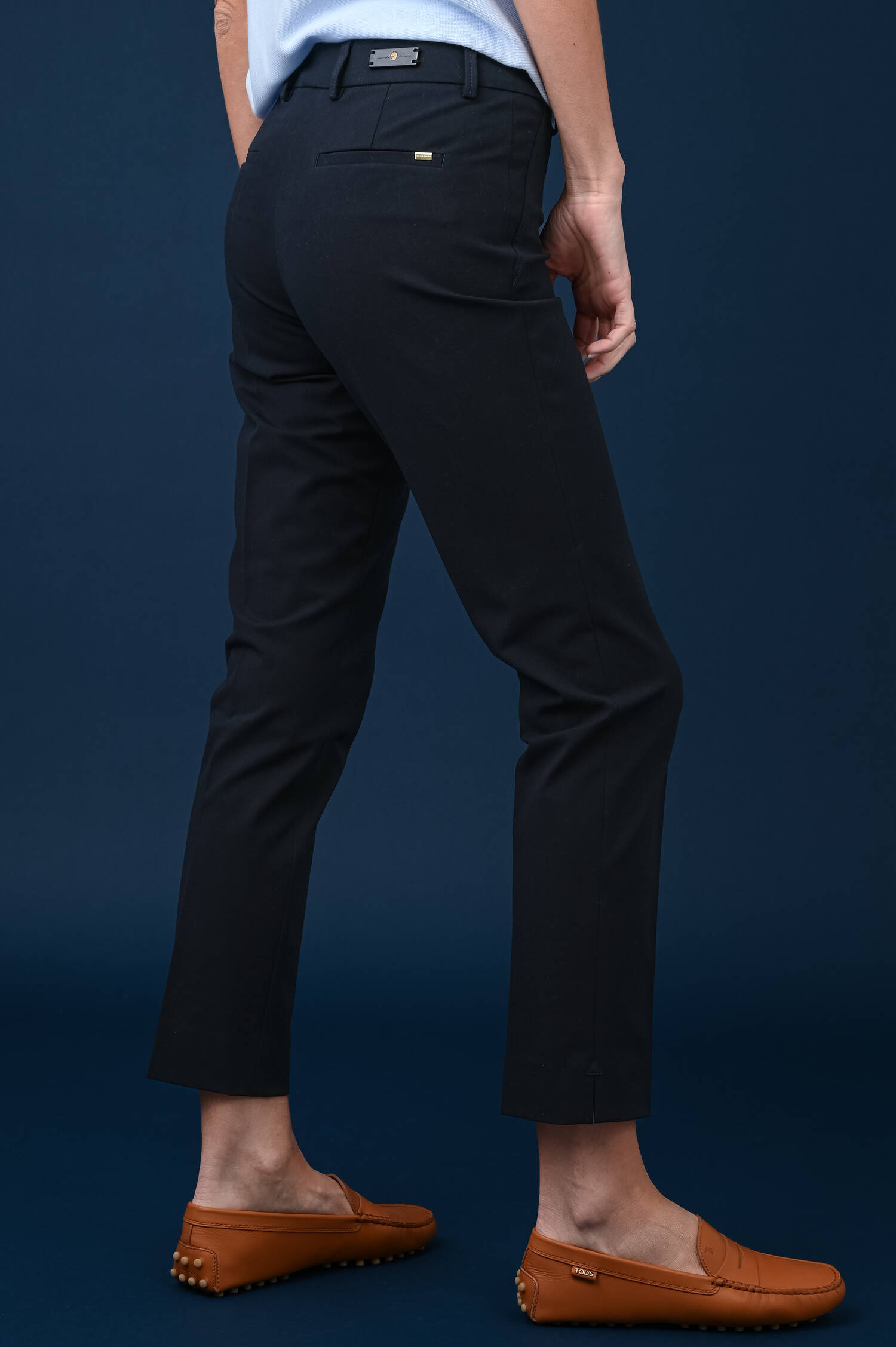 Stoffhose ALINEL in Navy