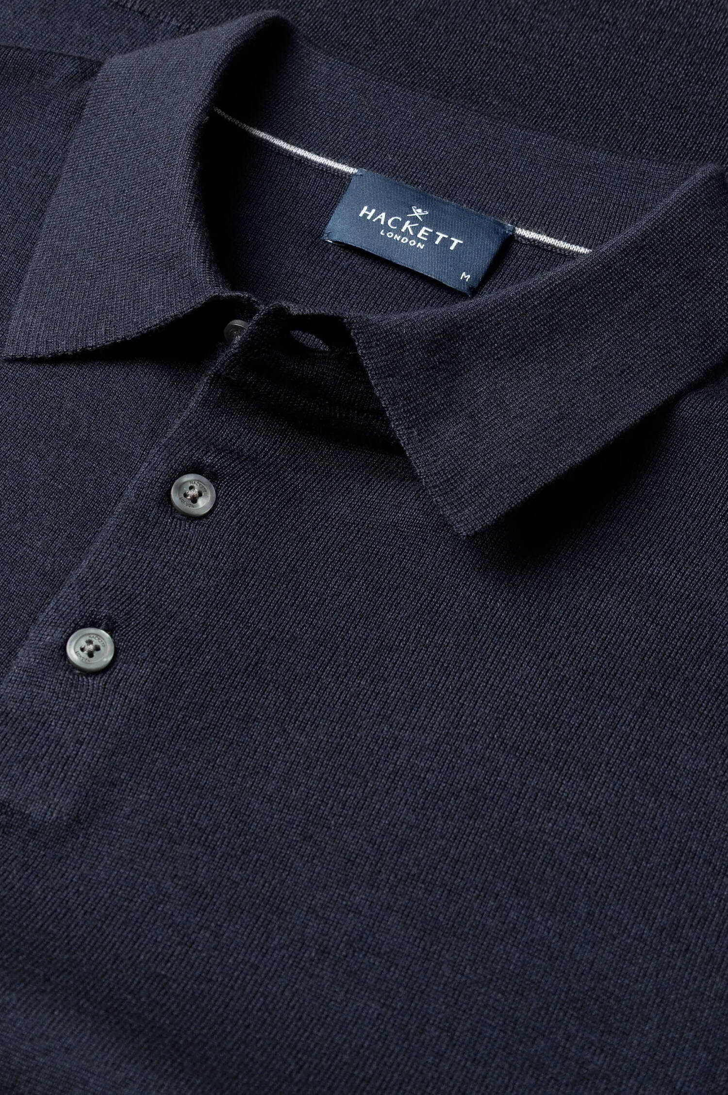 Feinstrick-Pullover in Navy