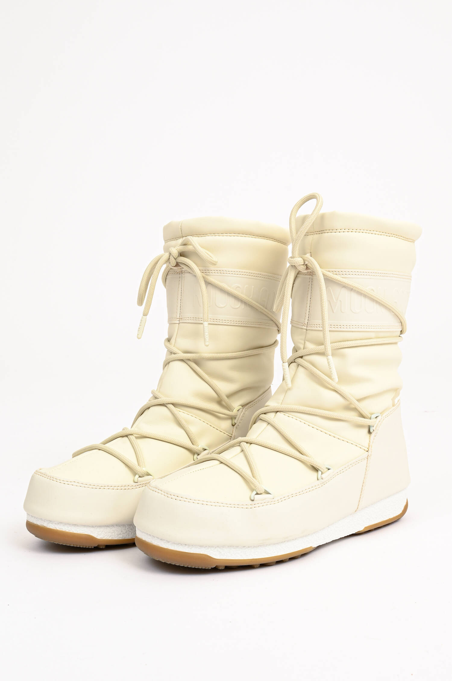 Winterboot MID RUBBER in Creme