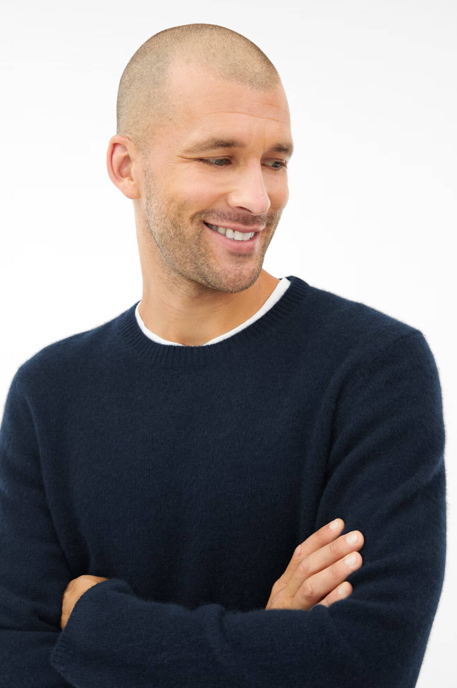 Cashmere Pullover LIAM in Navy Cashmere Pullover LIAM in Navy