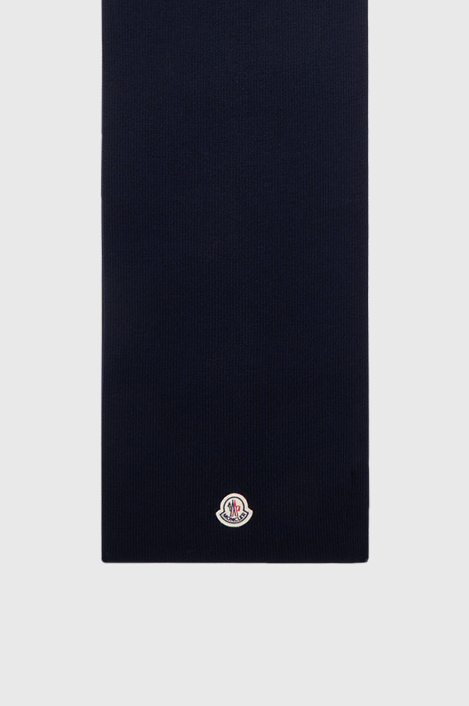Schurwolle-Schal in Navy