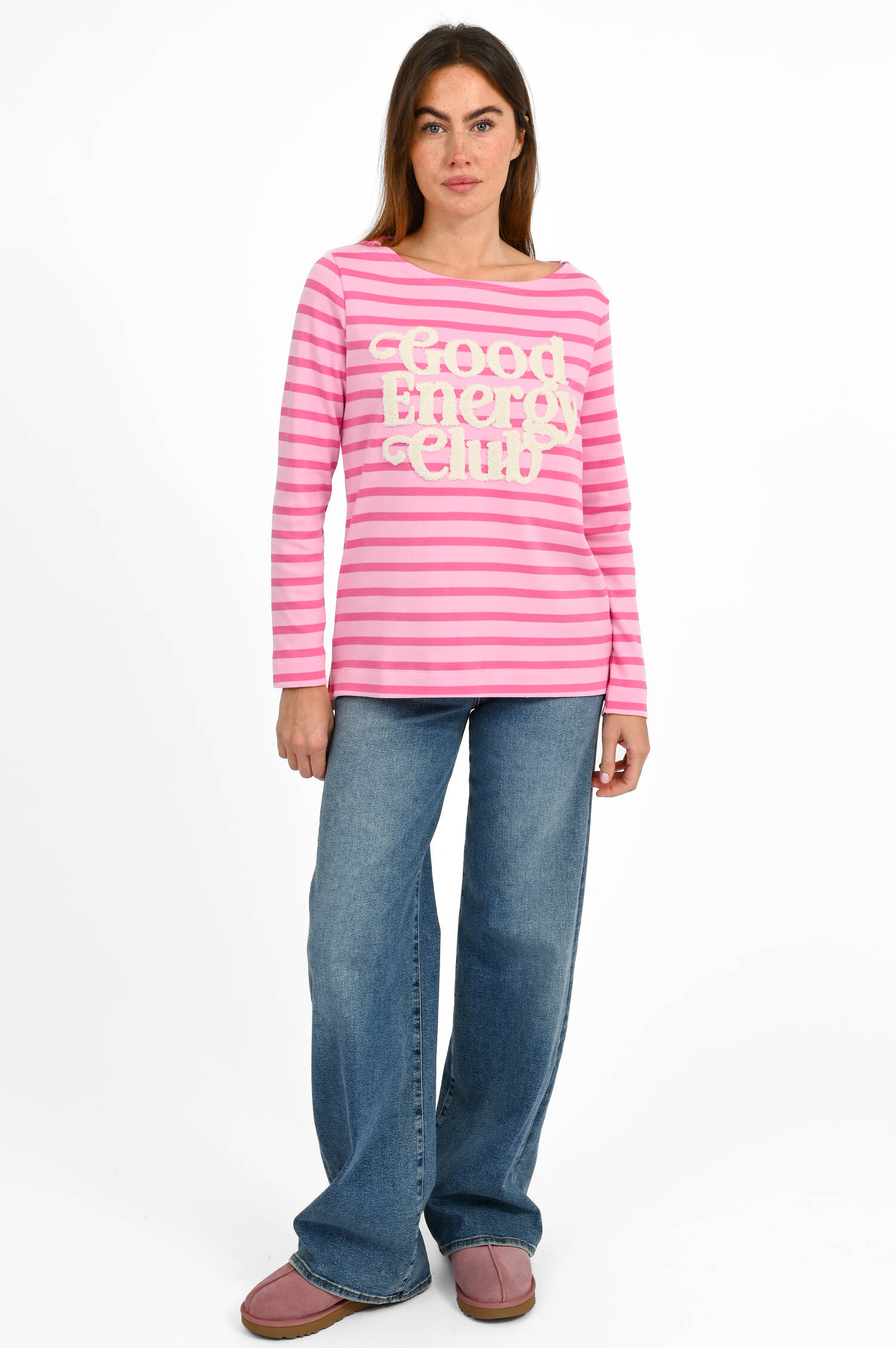 Langarmshirt GOOD ENERGY in Blossompink/Pink Langarmshirt GOOD ENERGY in Blossompink/Pink